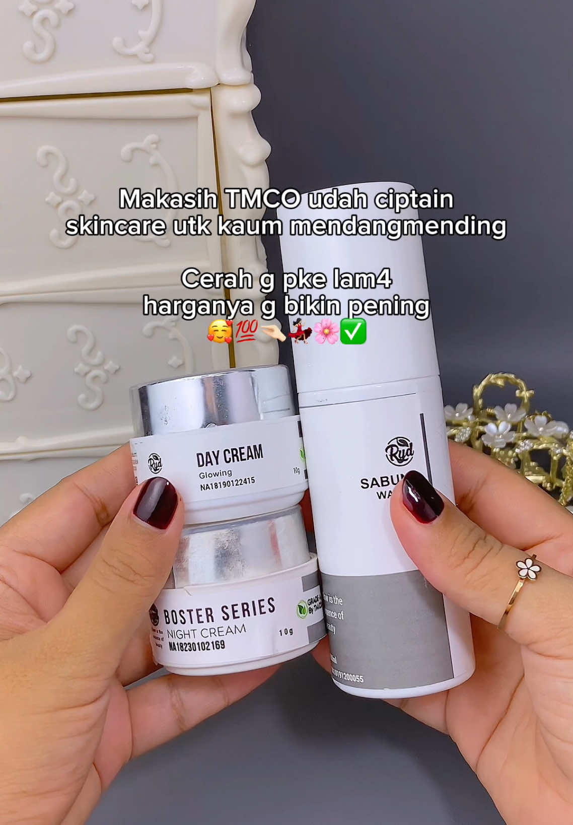 Grade a by TMCO emang mantull 🥰 chrkoutnya dikeranjang kuning 👆#beautytips #gradeabytmco #tmcoskincare #skincarereview 