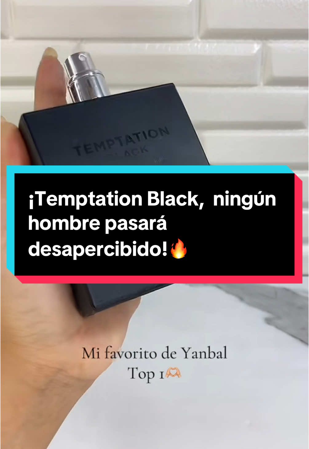 Perfume masculino Temptation Black Yanbal,   Su aroma es herbal ambarado, con notas de pimienta negra, el toque cálido y provocativo del cacao peruano sobre un fondo masculino y sofisticado de cedro! 🔥  Mi favorito, tiene el poder de generar un campo magnético con el que atraerás todas las miradas!    Intenso, duradero, ideal para ocasiones especiales!# #perfumesmasculinos #perfumesparahombre #aromasseductores #fraganciasmasculinas #fraganciasensual #temptationblack #temptationyanbal #fypシ   