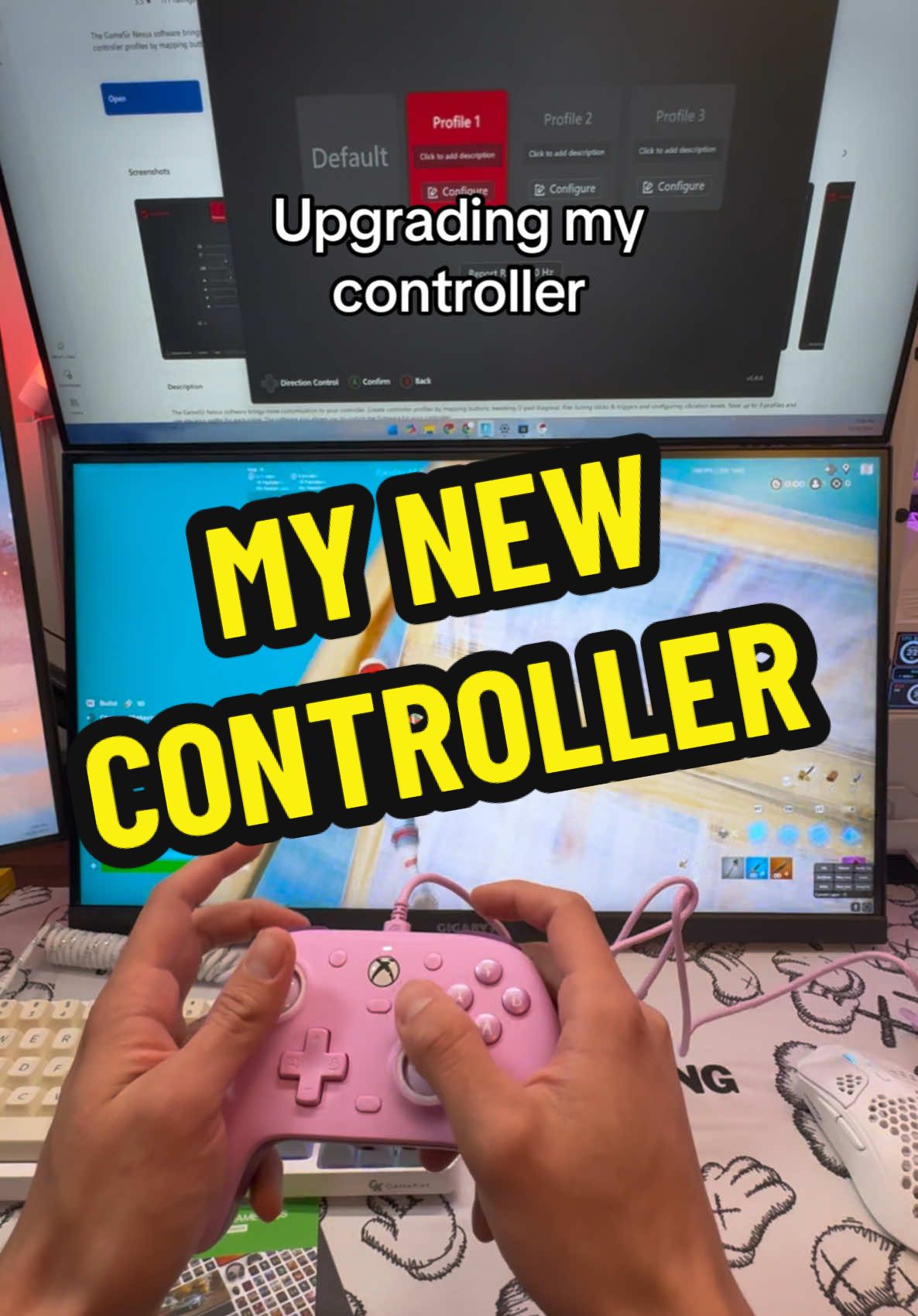 It made me cracked at Fortnite #controller #gamesir #xboxcontroller #gaming #gamingpc #GamingSetup 