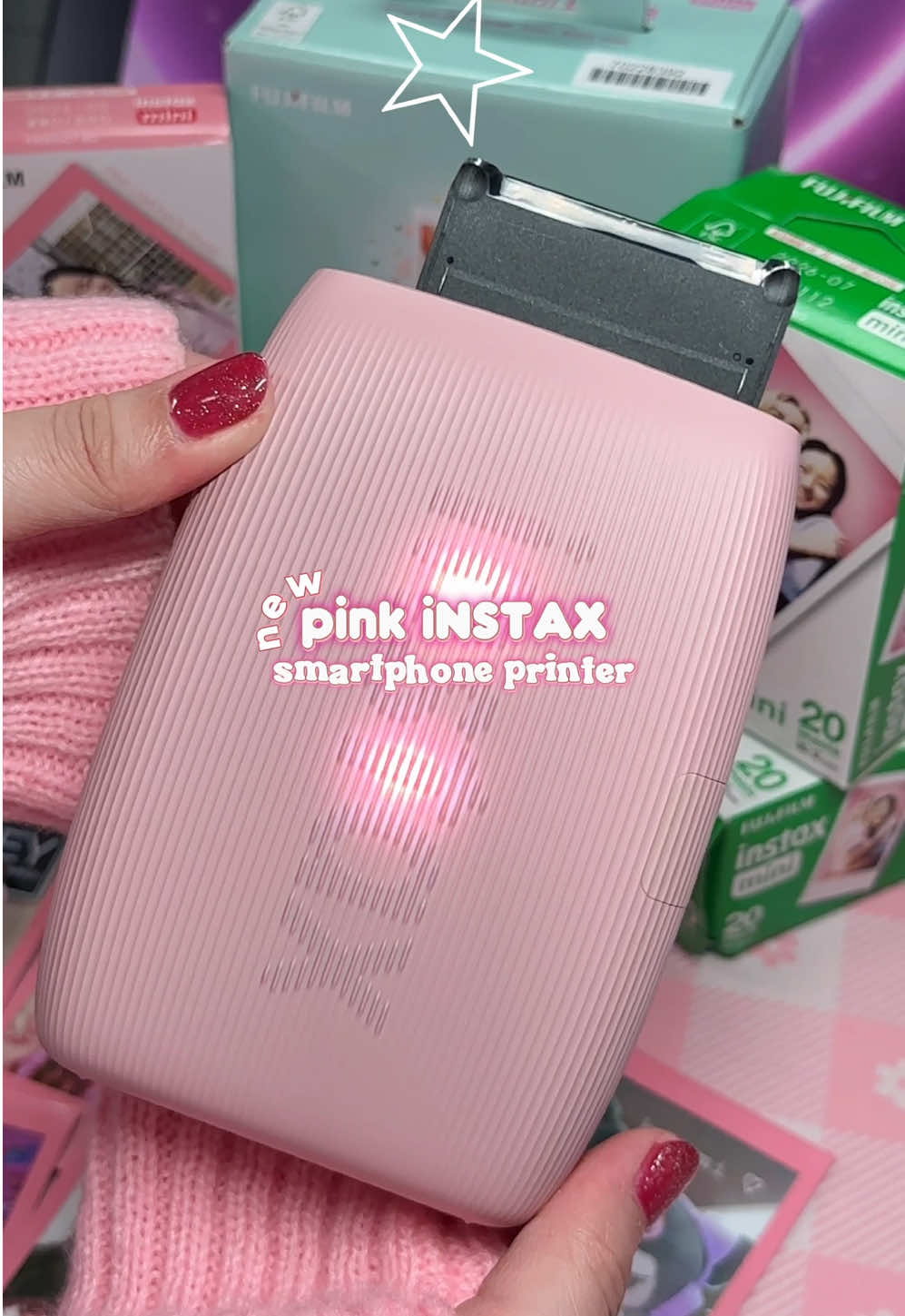 instant prints, infinite memories! 📸✨ Unboxing the iNSTAX mini Link 3 from Team INSTAX PH 🎀 @Instax  this smartphone printer does it all ! add playful AR effects with instax AiR Studio, freeze your favorite video frames with Video Print, and enjoy a hands-on experience with Motion Control 🎬 create stunning custom collages, explore adorable frame templates, and test your friendship vibes with the Match Test feature! 💕 you can also choose instax-Natural Mode for timeless vibes or instax-Rich Mode for bold, vibrant prints. Its compact, textured design (in dreamy colors!) makes it a must-have for capturing and sharing life’s sweetest moments 🥰 memories made fun, cute, and tangible~ because your moments deserve to shine! 🎞️💕✨ #teaminstaxPH #iNSTAXminiLink3 #BringFunToLife #DontJustTakeGive #fujifilm