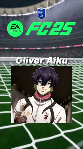 Create Oliver Aiku in EA Sports FC 25 Clubs #proclubs #fifa #faces #bluelock #animeface #bluelockmanga #bluelockedit #aikuoliver 
