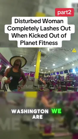 Disturbed Woman Completely Lashes Out When Kicked Out of Planet Fitness #police #cops #fbi #law 