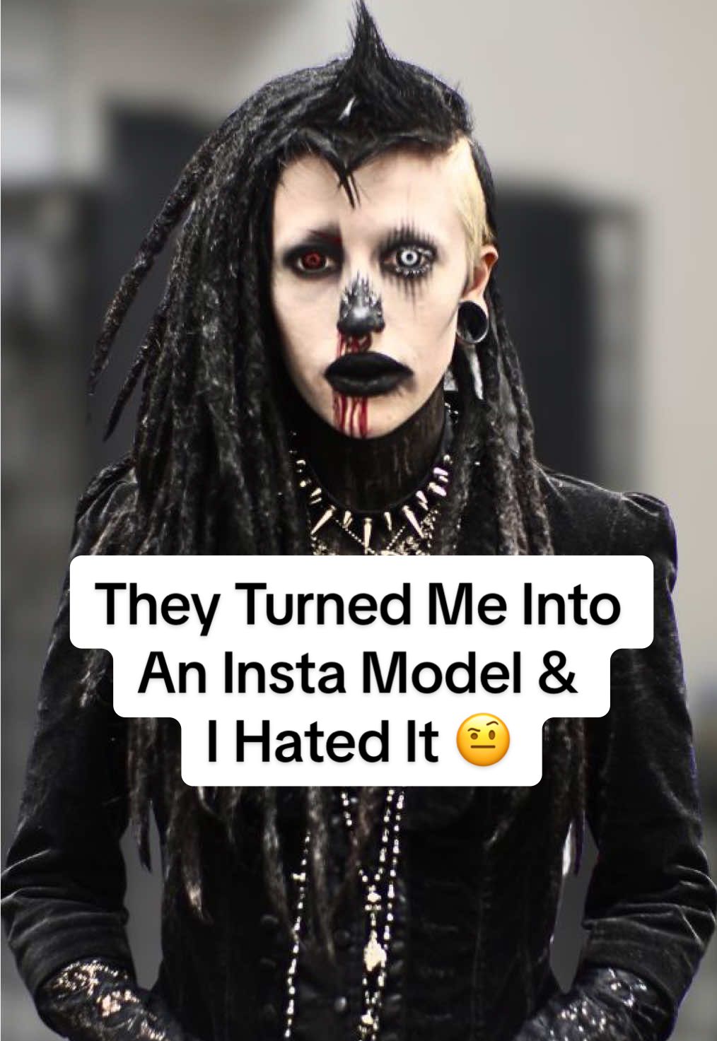 I’m scared my boyfriend will love my new look 😳 @vampryn #fyp #foryou #truly #transformed #makeover #goth #gothgirl #gothstyle #instamodel #beforeandafter #reveal #boyfriend #shock 