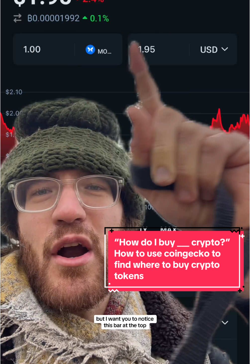 Here’s how to find any crypto token you want to buy. Stay tuned for a step-by-step tutorial on how to buy crypto on decentralized exchanges like Uniswap when they’re not listed on an exchange you use (Coinbase, Uphold, Crypto.com, Robinhood, Binance, or Kraken, etc.) — #learn #crypto #howto #howtotradecrypto #investing #tutorial #coinbase #uphold #binance #kraken @CoinGecko | Learn Crypto 