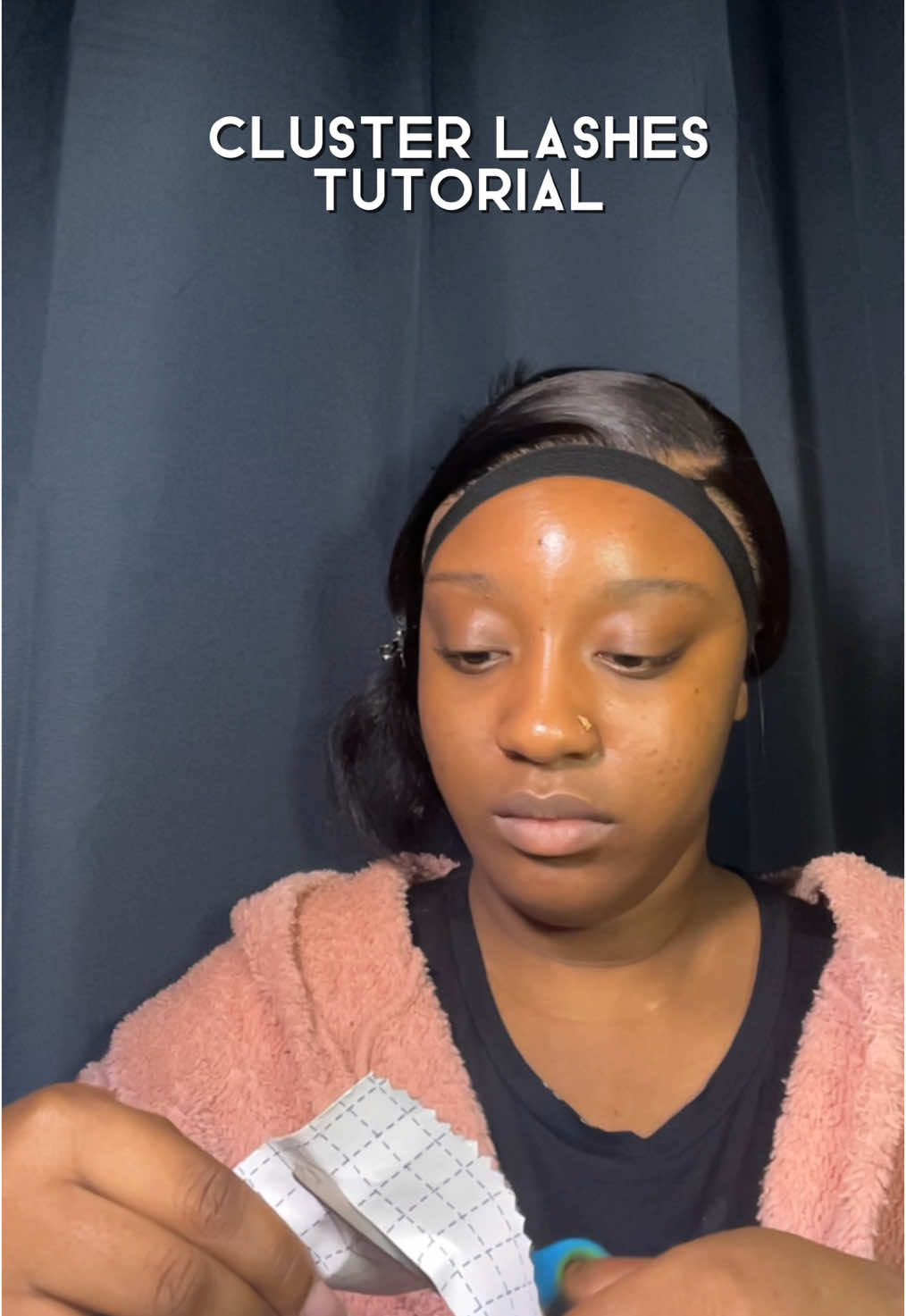 Cluster Lashes | Partie 3 #lashextensions #clusterlashes #lashestutorial #DIY #CapCut 