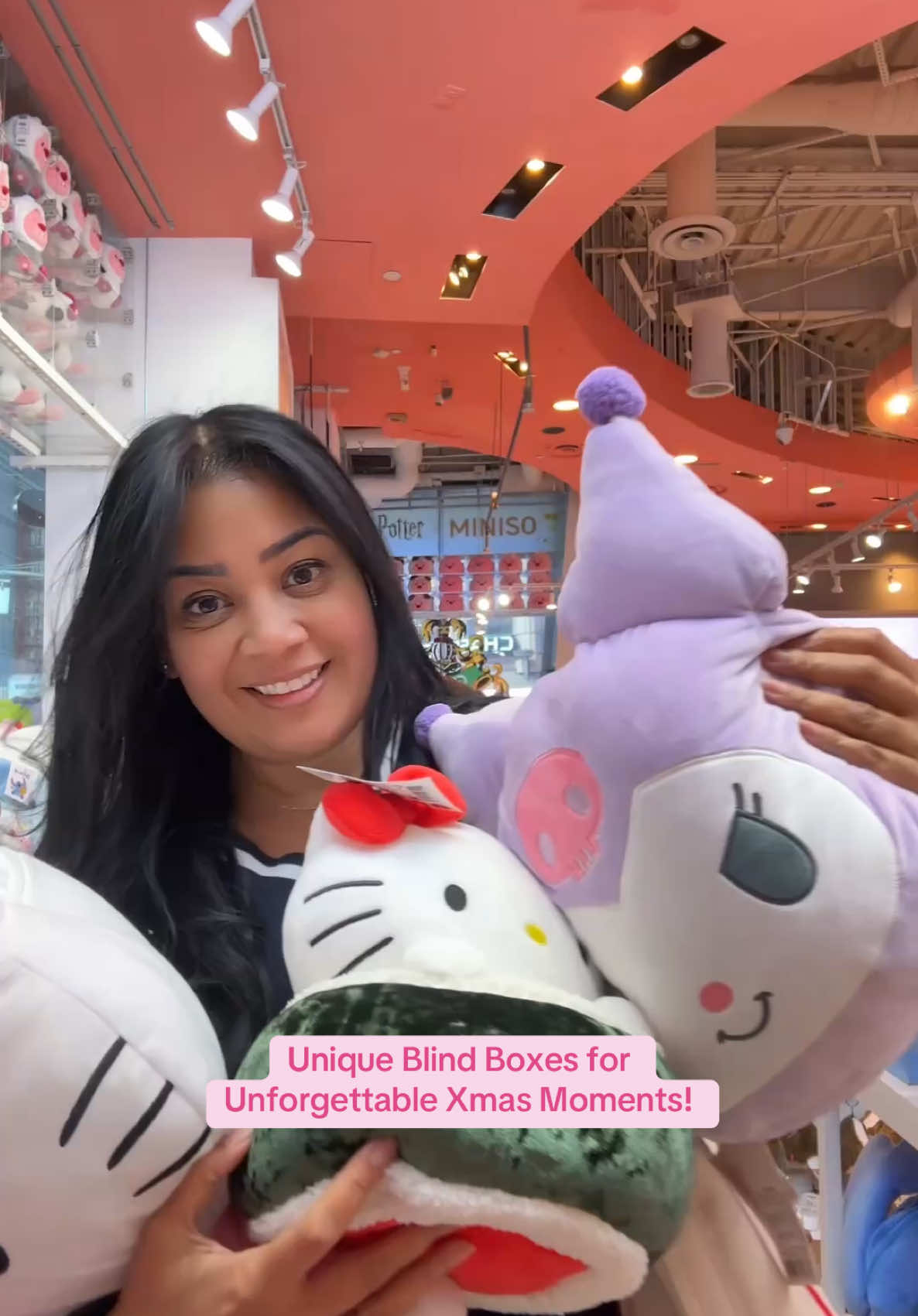 Do you think you would have won my Xmas blind box challenge? If you’re looking for a fun surprise gift then stop by Miniso Times Square for their unique blind boxes this Xmas! You’ll also get one of their special holiday gift bags when you shop this season! @Miniso Official @MINISO United States #MINISO #BlindBox #MINISOBlindBoxCarnival #MINISOblindbuy #blindboxchallenge #sanrio #cinnamoroll #nyc #christmasinnyc #holidaysinnyc 