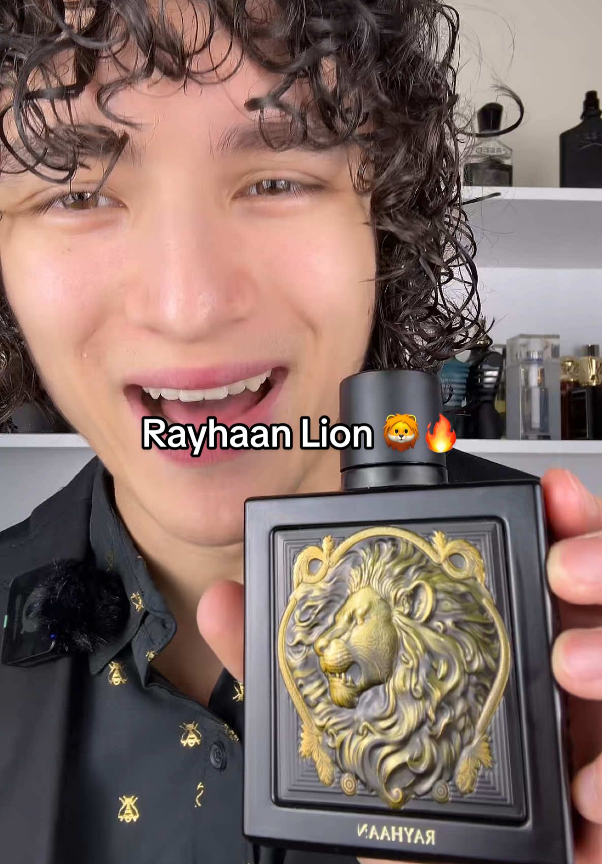 BRAND NEW Rayhaan Lion 🦁🤩 #perfume #fragrancetiktok #perfumetiktok #ultramale #jpgultramale 