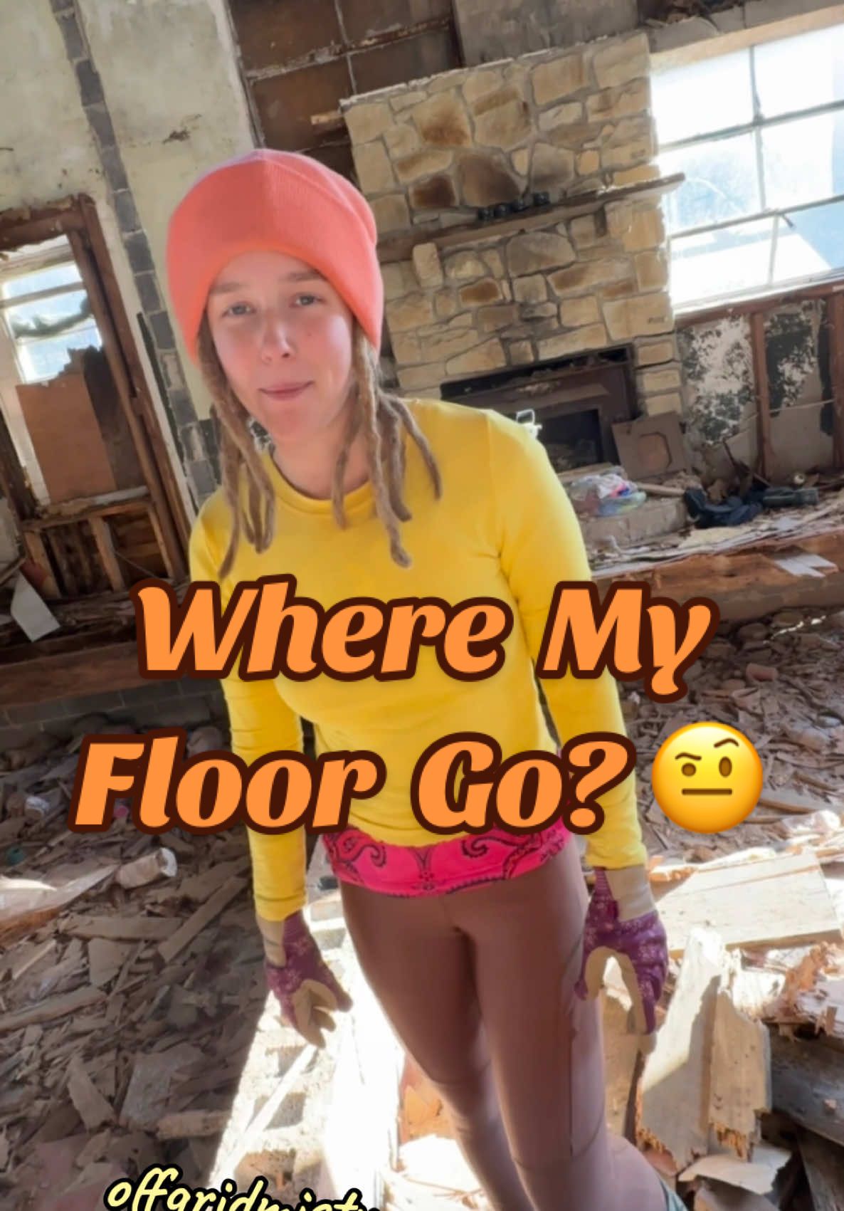 🤣 Misty = Trashlady lol 😁😇 #offgrid #offgridmisty #misty #valife #tnlife #wva #wvalife #theresawayhomestead #narrowayhomestead #westvirginia #oldhouse #homesteading #refurbish #cleanup 