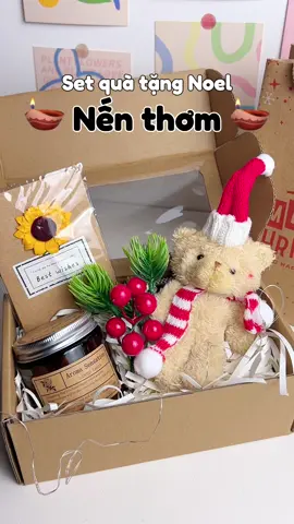 Set nến thơm quà tặng Noel ý nghĩa cho người thương 💋❄️#ticireview #unboxing #setquatang #giftset #quatanggiangsinh #cohome #nenthom 