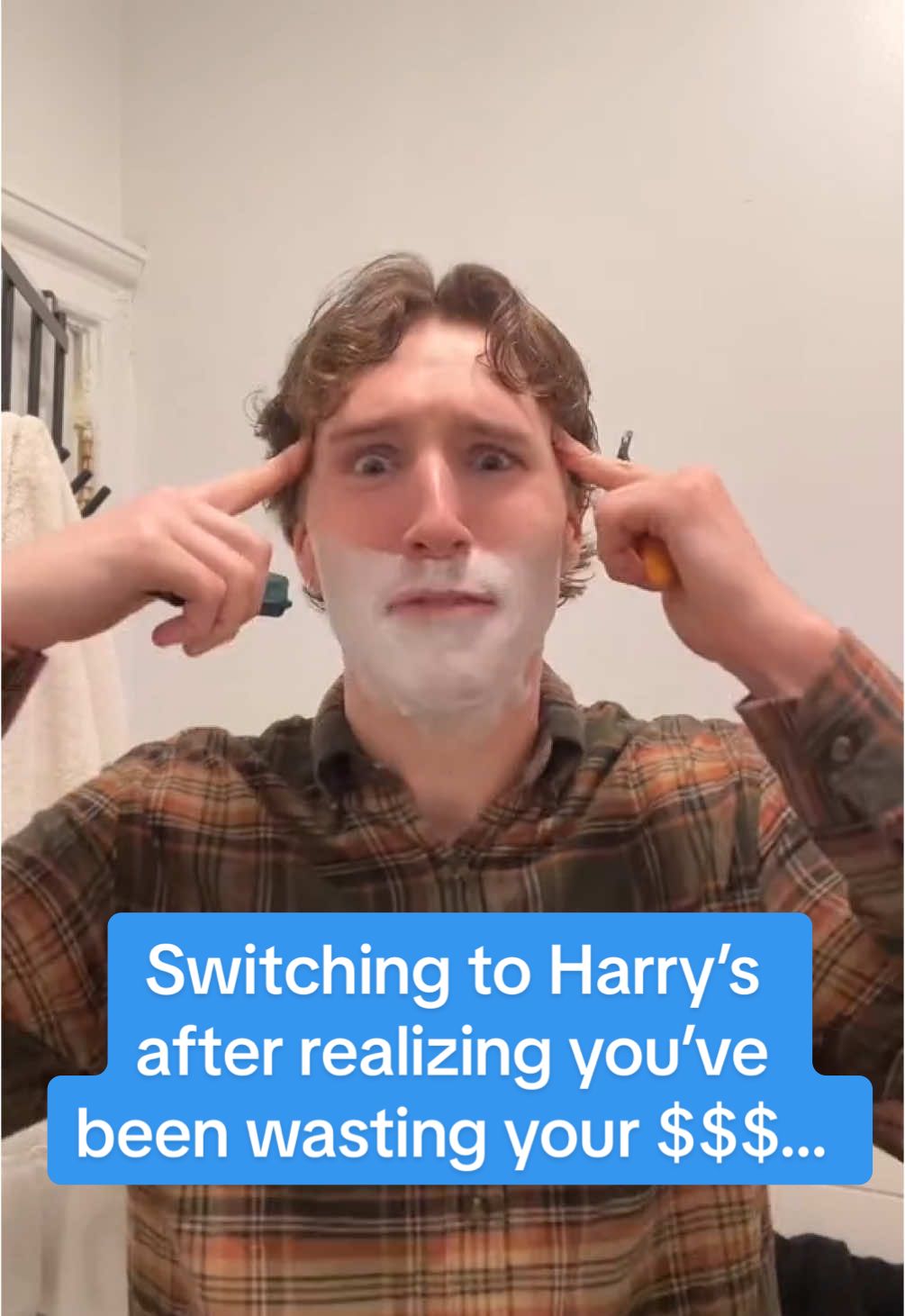 Turns out that shaving with good products doesn’t have to cost a small fortune… honestly, who would’ve thought! 🤯 #harrysrazors #mensshaving #mensrazors #icanfeelthefrontallobedeveloping #mensgrooming 