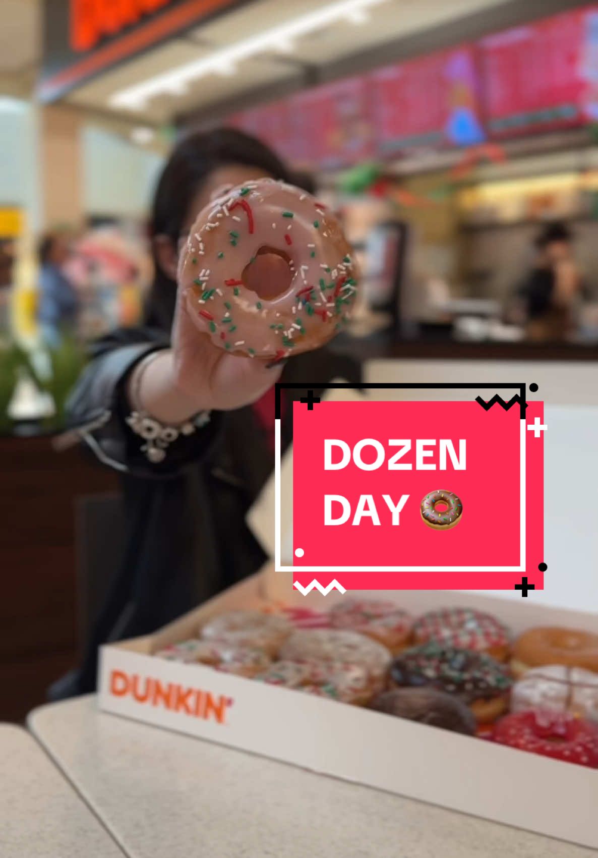 Se viene el dozen day en dunkin 🤍 #chile #fyp #dozenday #dunkin #donut 