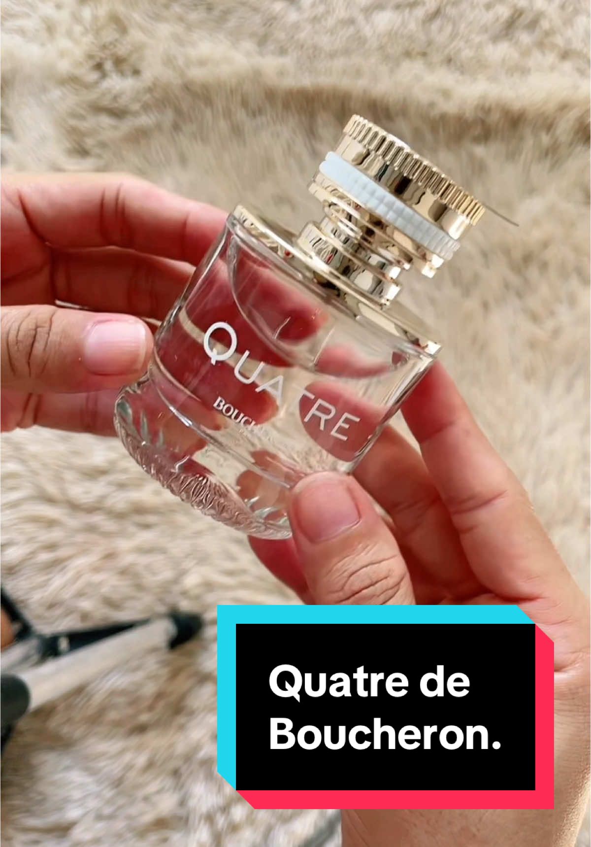 Unboxing Perfumado!😍 Quatre de Boucheron. @Boucheron  #perfumetok #perfumetiktok #quatre #boucheron 