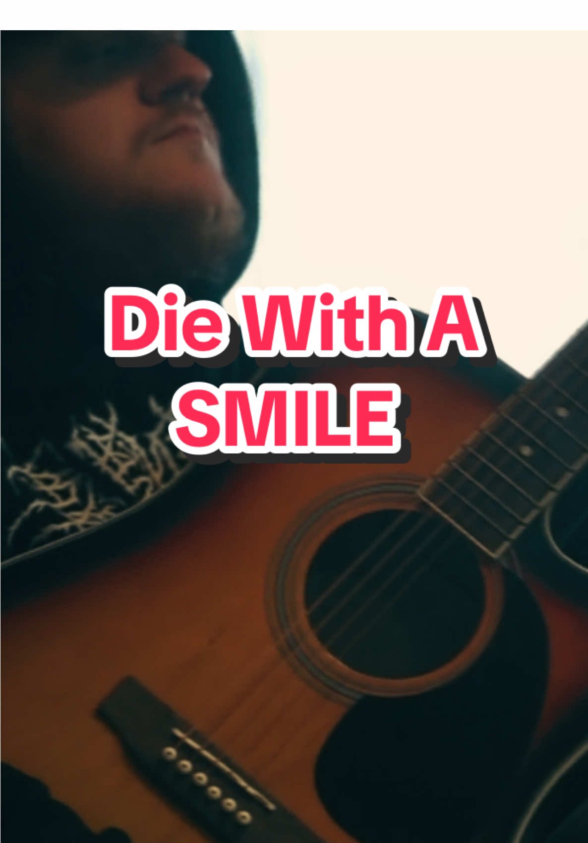 Die With A Smile💔 #brunomars #diewithasmile #guitar #guitartutorial #ladygaga #fyp #viral