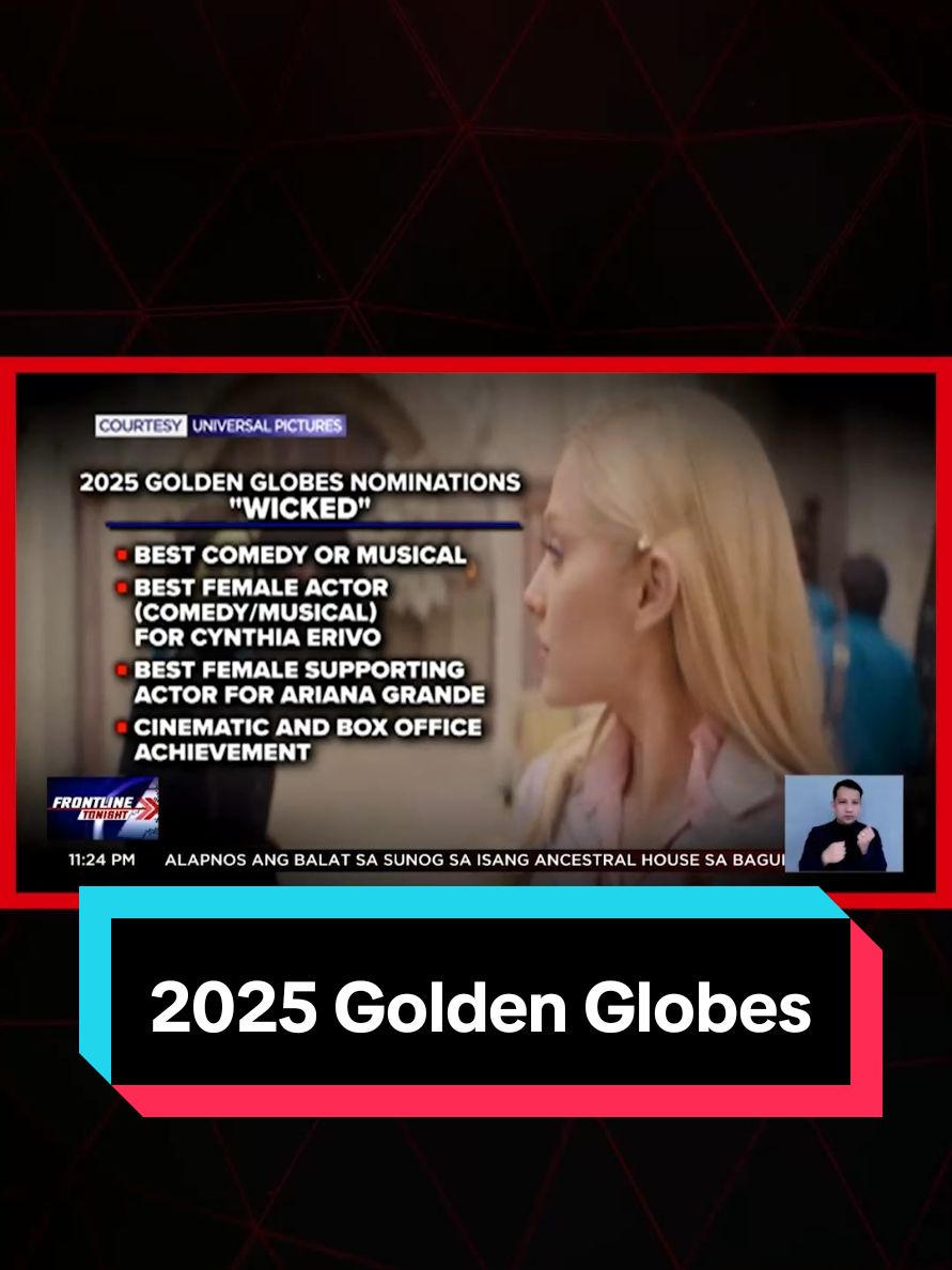 It’s the time of the year para sa prestigious awards — tulad na lang ng #GoldenGlobes kung saan intense ang labanan. #FrontlineTonight #News5 #EntertainmentNewsPH 