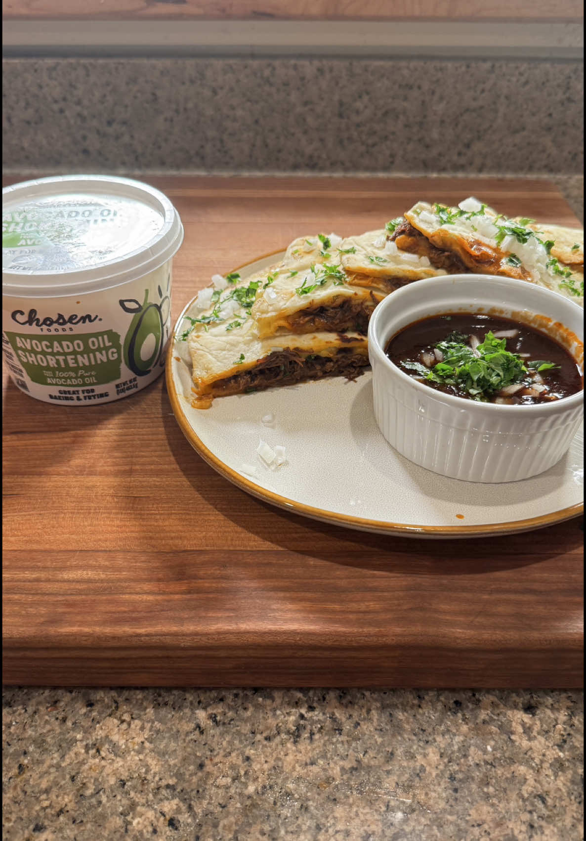 Birria Quesadilla!  @Chosen Foods #chosenfoodspartner 