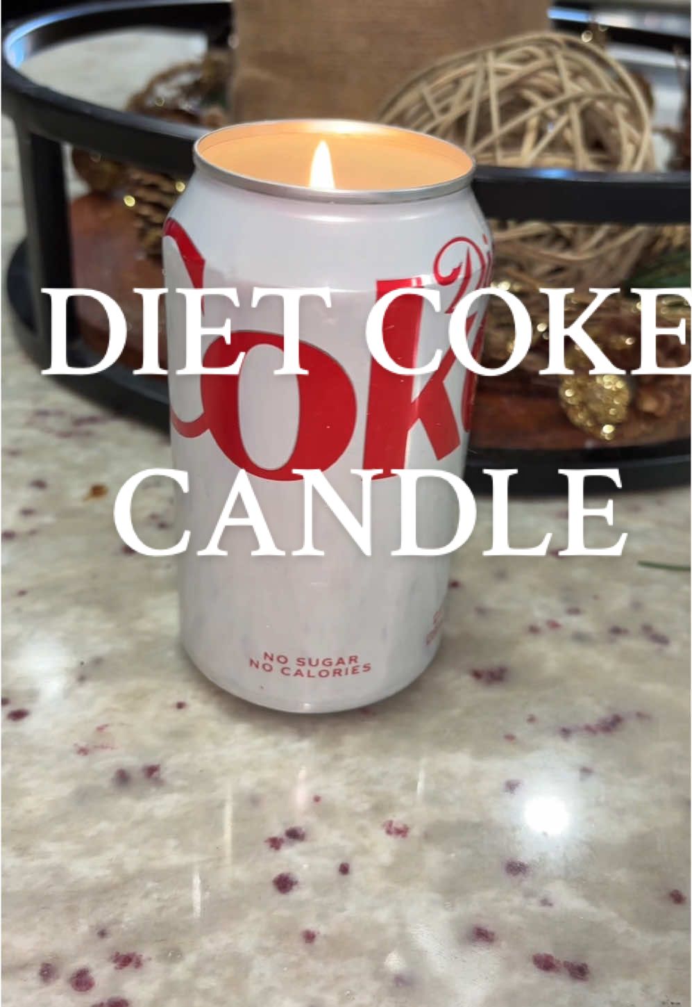 Diet coke candle 🥹 #dietcoke ##coke #TikTokShopHolidayHaul 