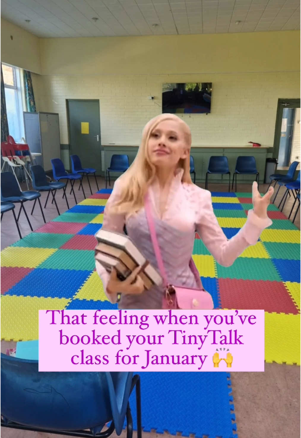 Surely the best thing about being a parent…. Getting that booking secured for TinyTalk classes of course!  #creatorsearchinsights #whatsthebestpartabouthavingkids #wicked #booking 