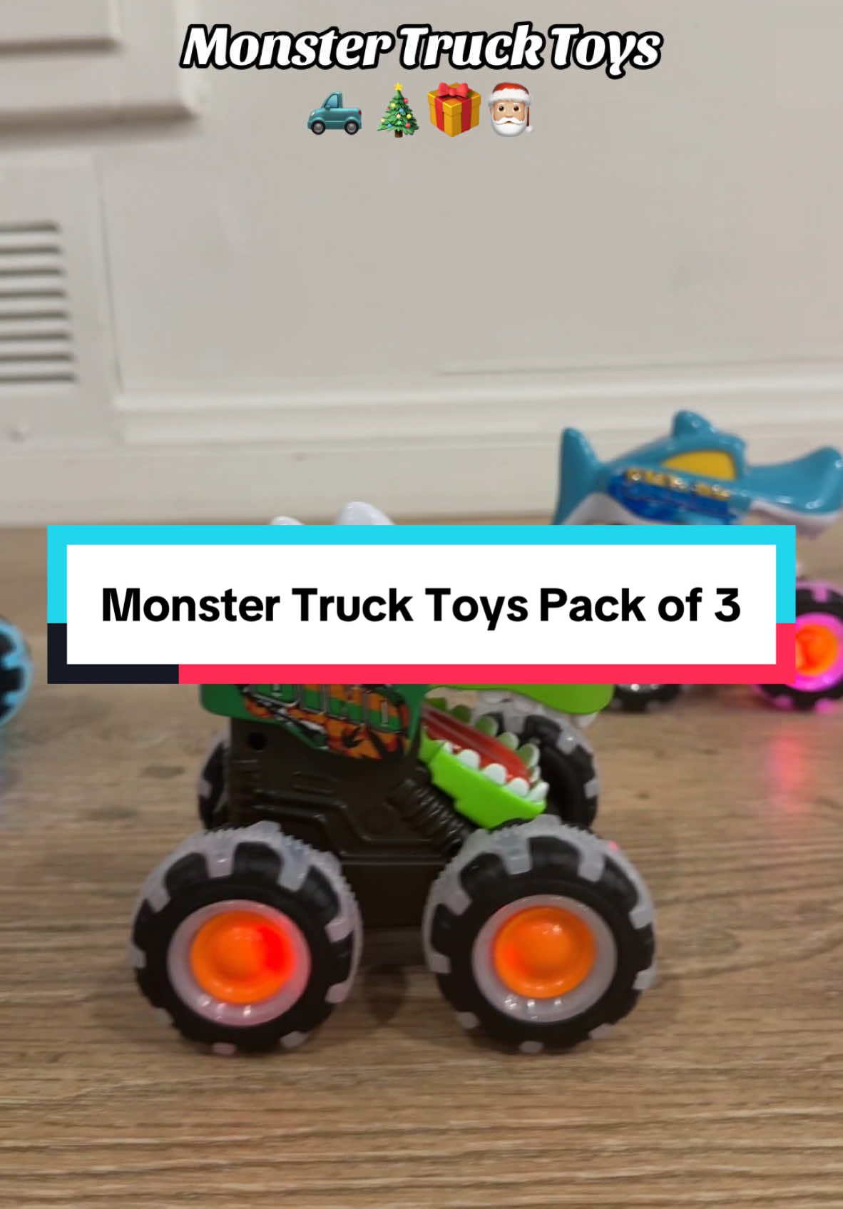 Pack of 3 Monster Trucks #trucks #monstertruck #toys #kidstoys #kidsgifts #kidsgiftideas #toytrucks #toys #tiktokshopping #ttshopdeals #tiktokshopholidayhaul #giftideas #ttshop #tiktokshopfinds #musthaves 