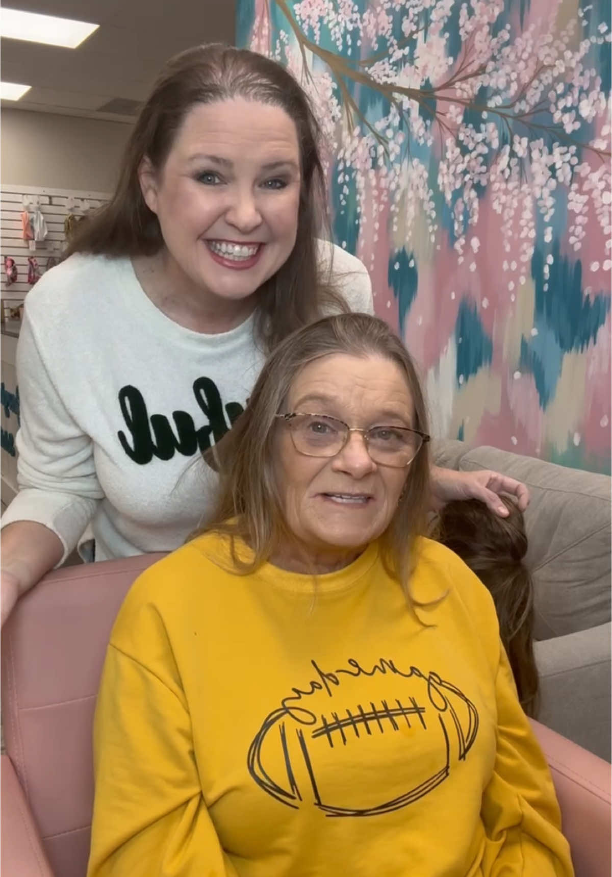 She said My Favorite Words!! #fyp #digthewig #gottobeglued #newhair #georgiahairsolutions #confidence #betheextensionchord #mystory #warrior #georgiahair 