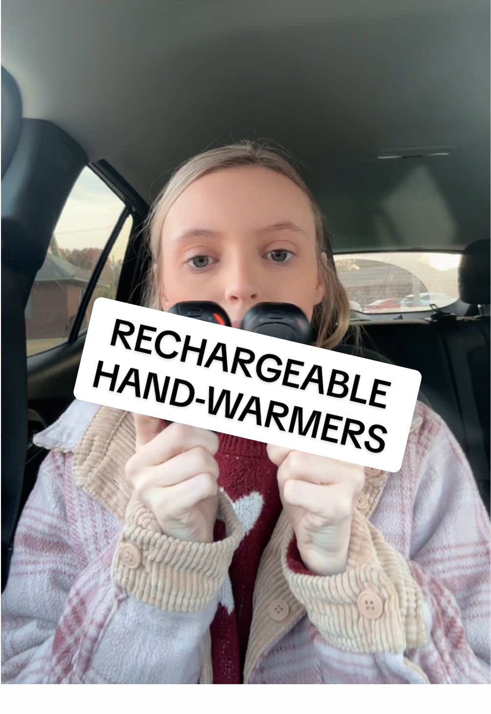 Never leaving the house without these this winter!! 🥶❄️ #handwarmer #warmers #rechargeable #electrichandwarmer #tiktokshopfinds #winteressentials 