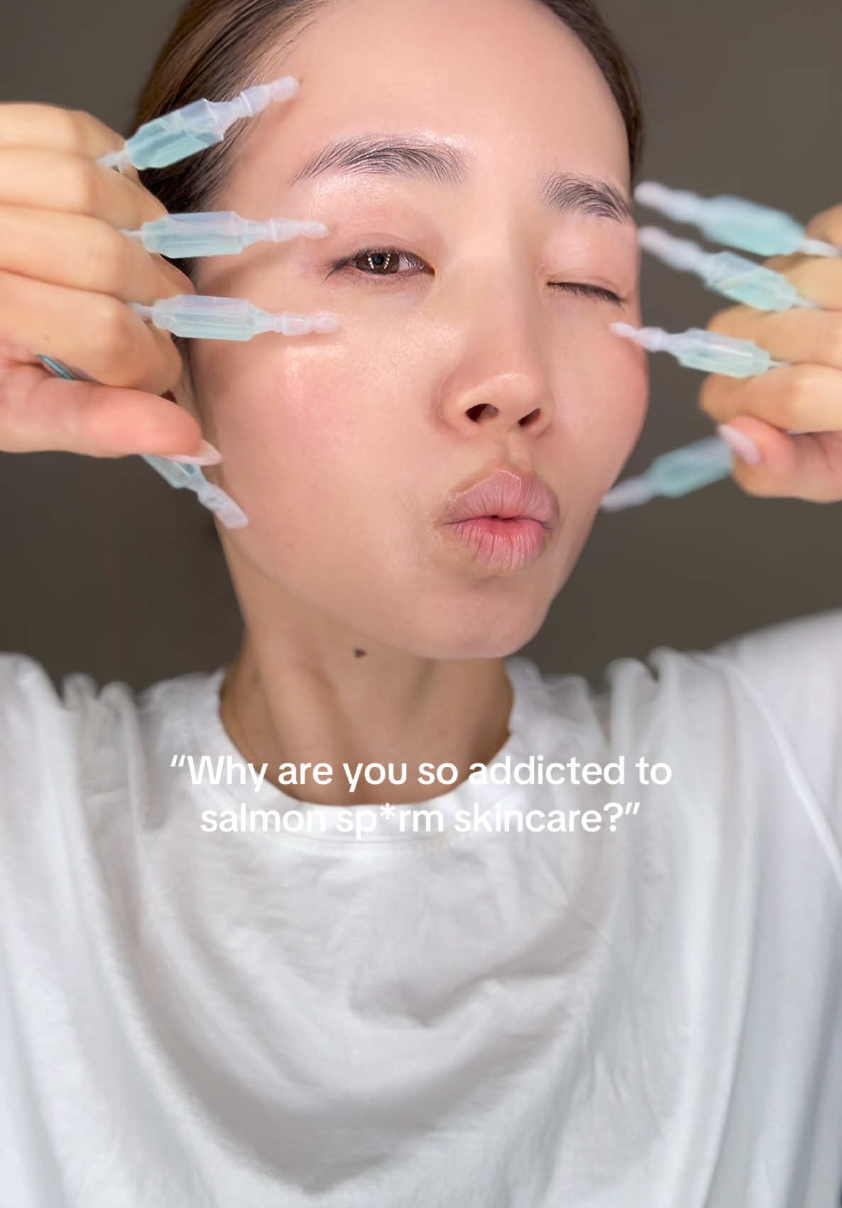 Haha jk but PDRN is so good🙂‍↕️ @anua_us @Genabelle USA @rejuranusa @Medicube Global @anua_global #pdrn #salmondna #facial #kbeauty #glowyskin #antiaging #kbeautyviral #viral #skincareroutine 