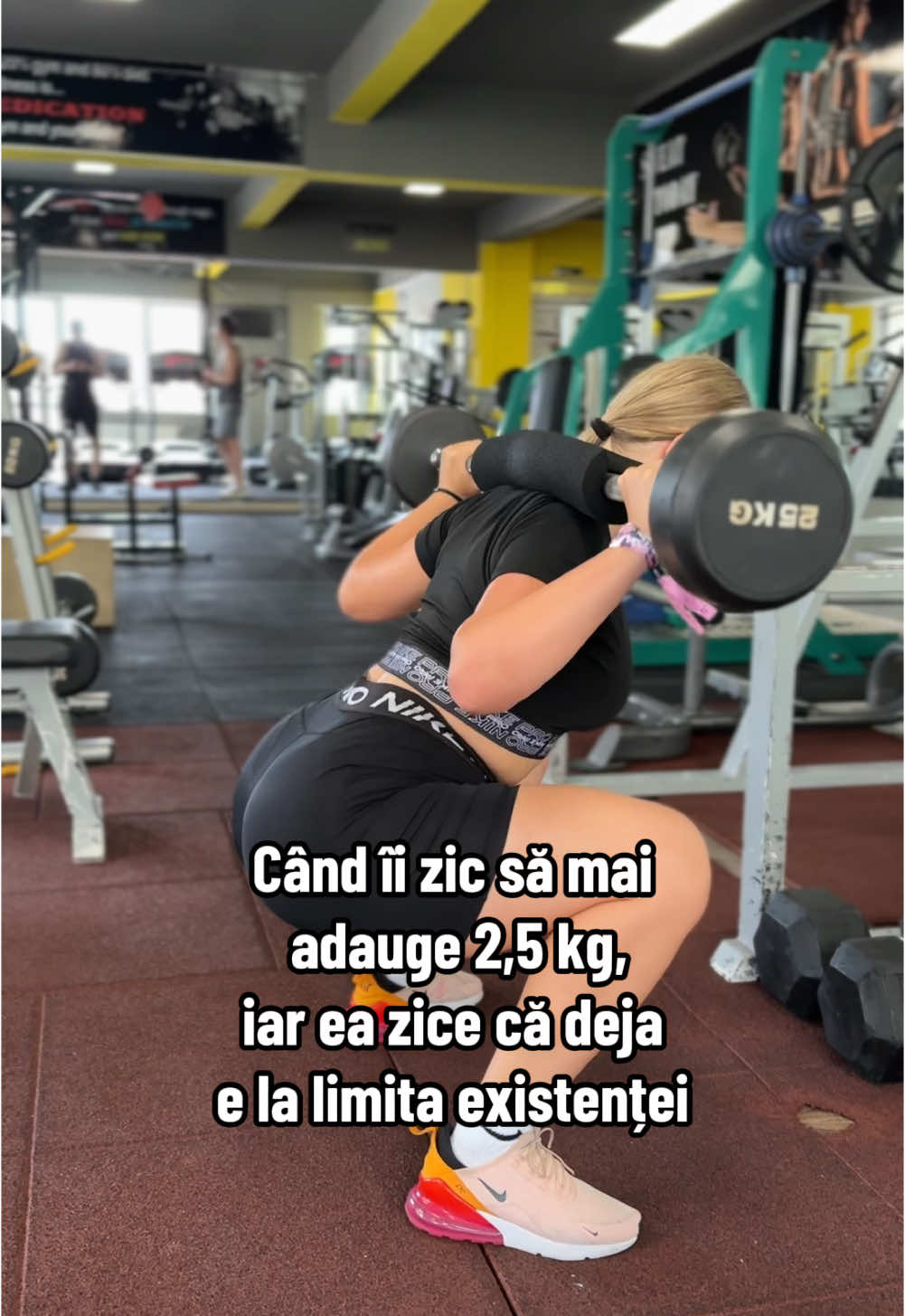 Hai ca se poate! 😆😆😆  #gym #gymmotivation #GymTok #antrenorpersonal #pt #personaltrainer #exercise #motivatie #sport #fy #fyp #foryou #foryoupage #GymLife #transformation #musclegain 