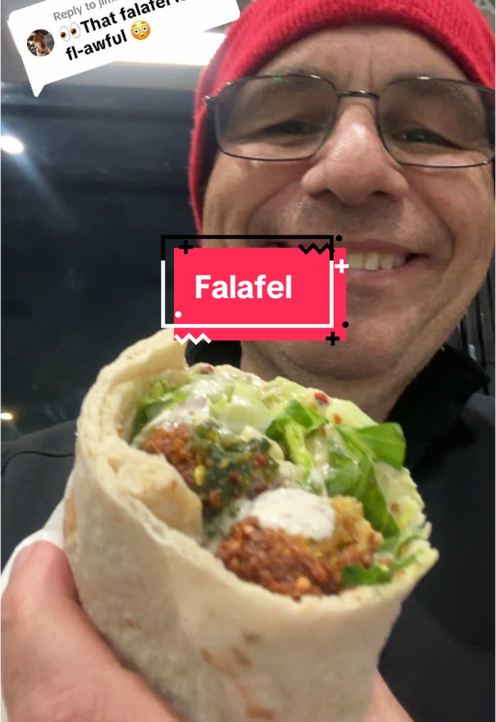 Replying to @jim.marcus #falafel #cava #middleeasternfood #veganhackspod