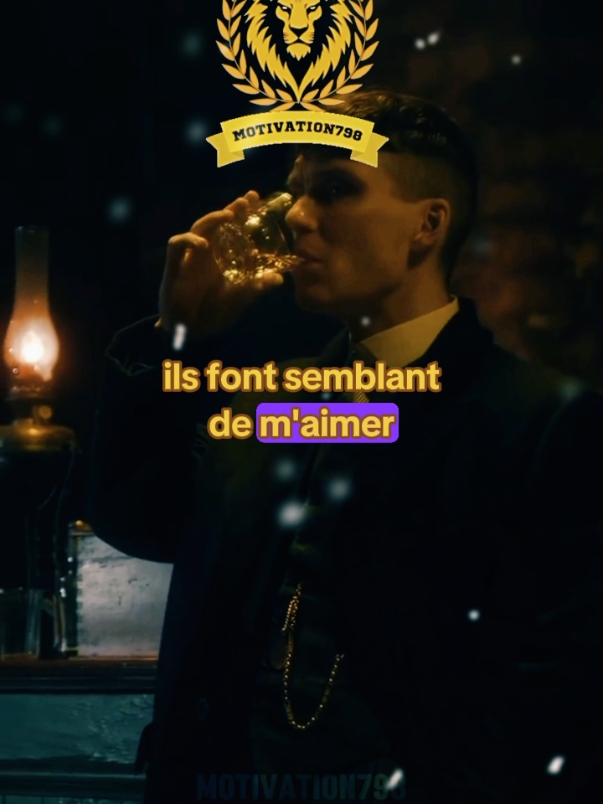 Ils font semblant de m'aimer je fais semblant d'y croire. @VEGASMOTIVATION🧠  #motivation #amour #shelby #thomasshelby #peakyblinders #pourtoi #fyp 