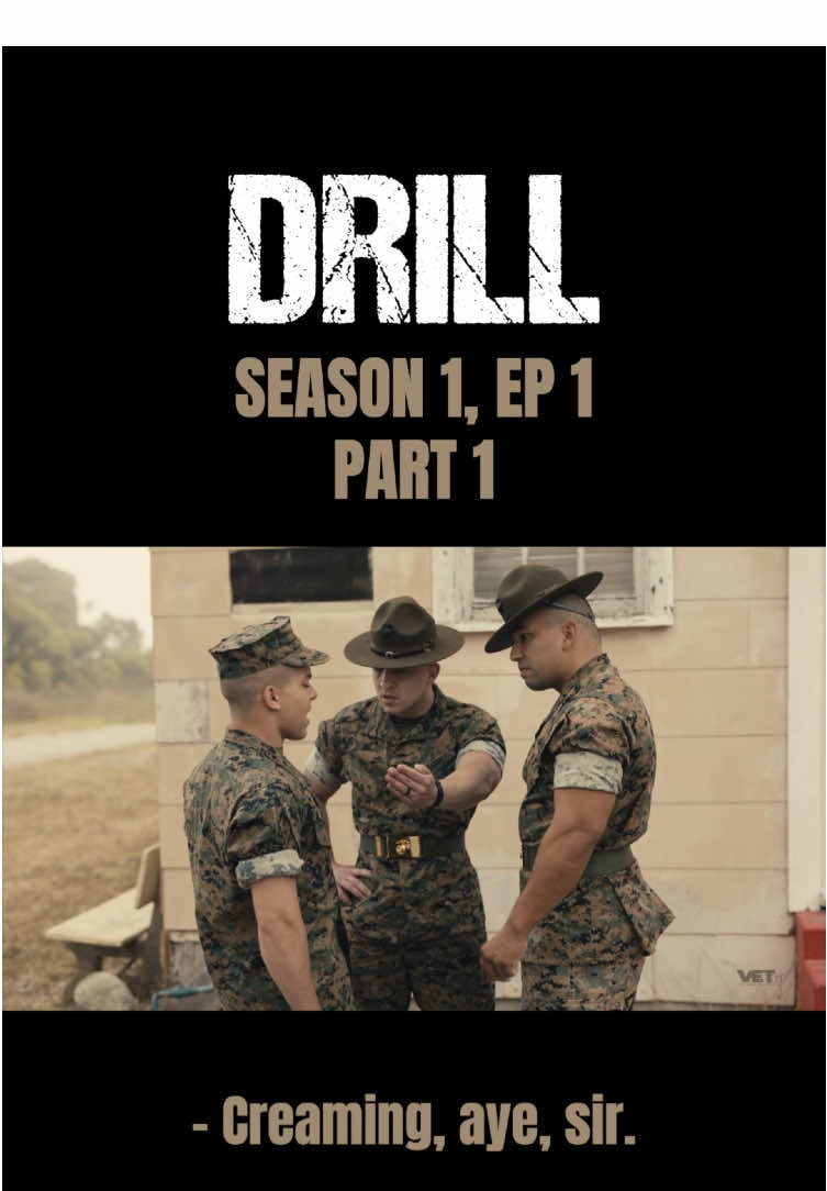 CREAM RECRUIT PT.1 | DRILL | VETERANTV.COM  #marines #army #drillsergeant #drillinstructor 