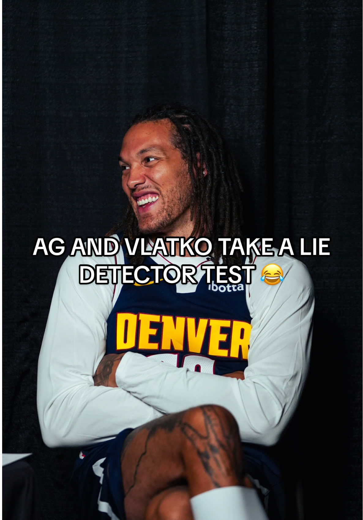 Vlatko and AG aired it all out 😆 #NBA #denvernuggets #basketball #nuggets #liedetector 