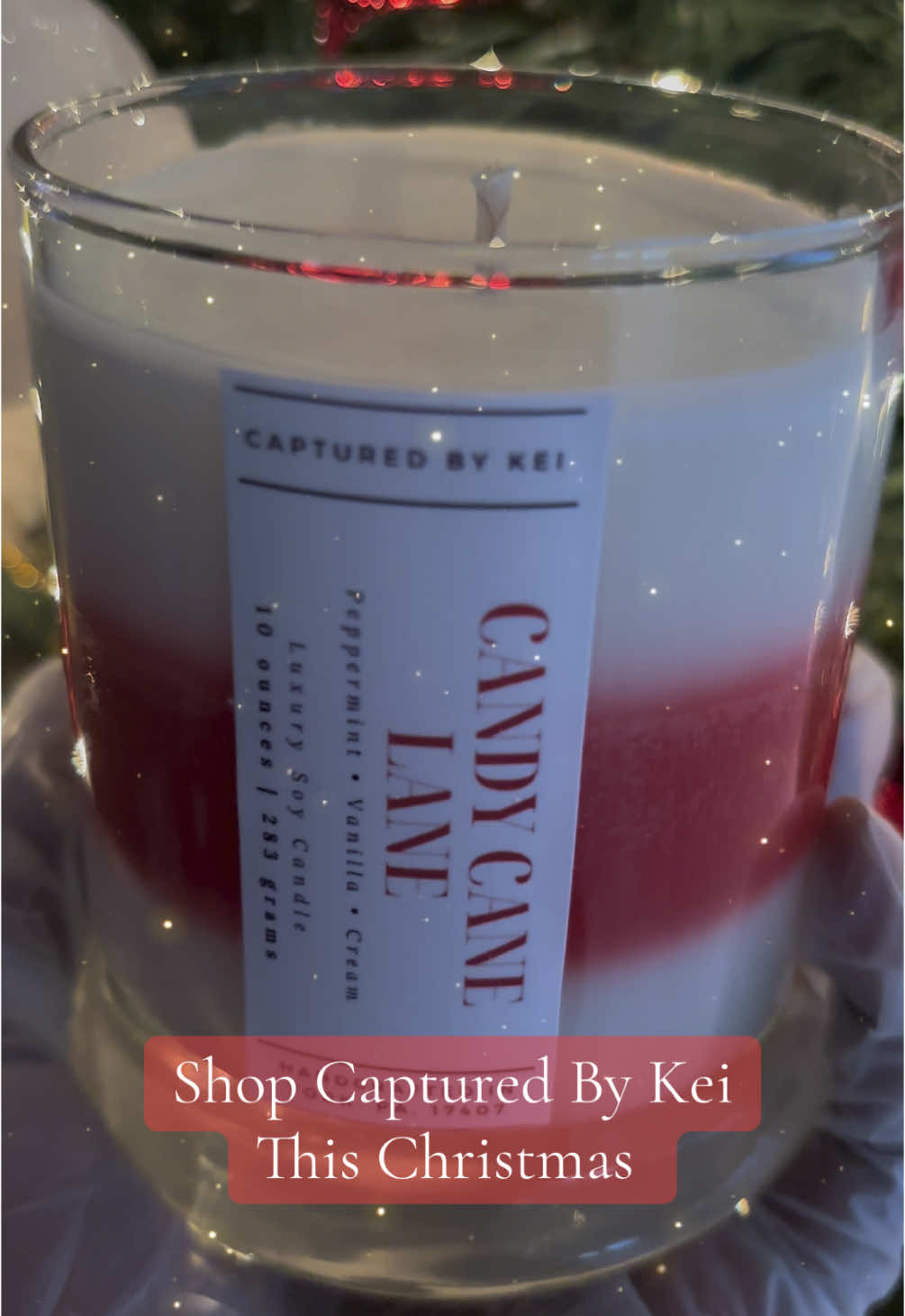 Sweeten your holiday season with the refreshing scent of Candy Cane Lane — a festive blend of peppermint, vanilla, & cream that fills your home with Christmas cheer.