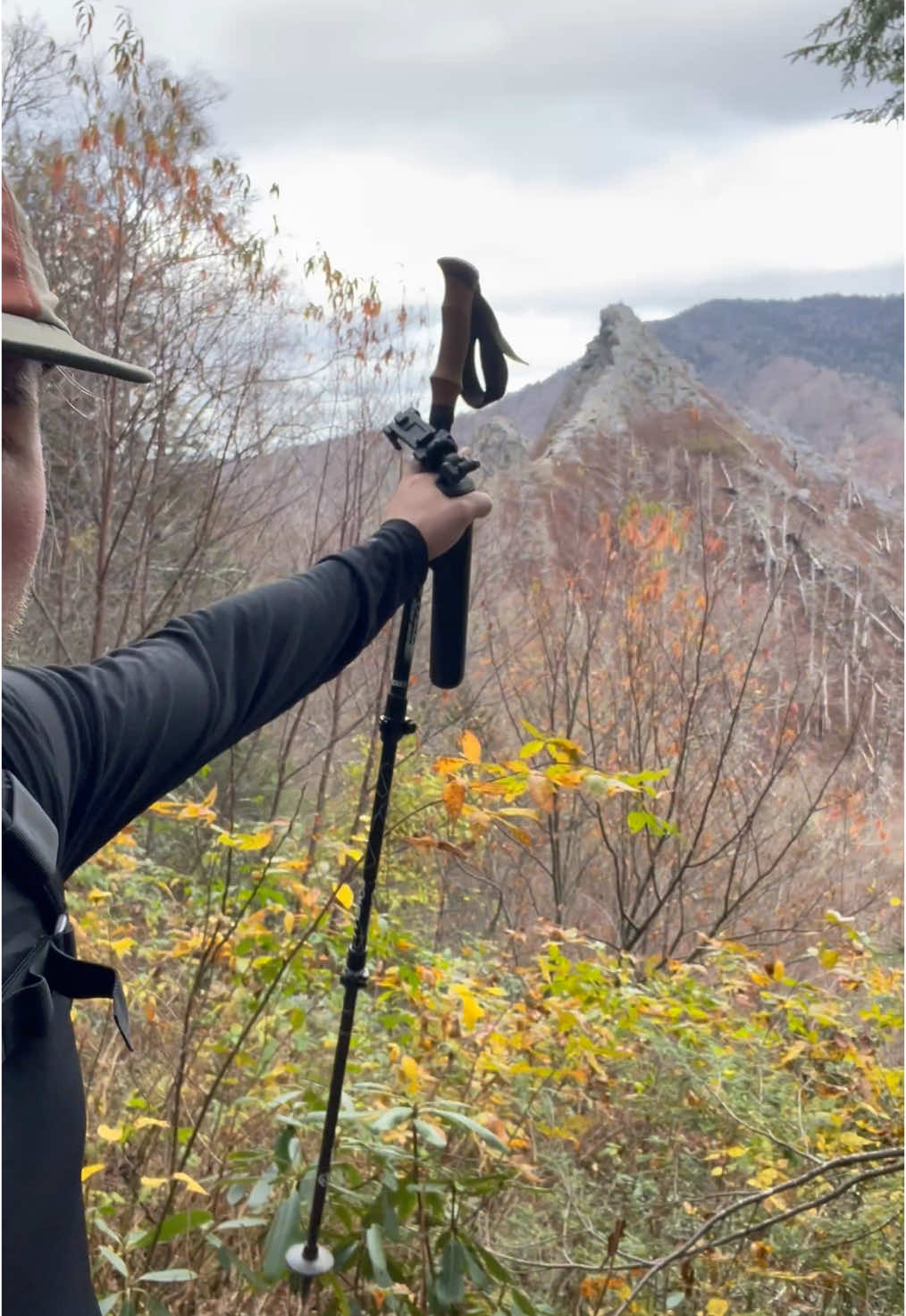 Remember when part of the park is closed, its closed for a reason. This is is Chimney tops in Great Smokey Mountains National Park. The end of the trail was closed a few years back due to a fire. It has been closed to hikers to let the environment recover. There are several instances of hikers jumping the fence and being fined by Park Rangers. Let the trail recover and do your part as a hiker and not jump the fence. #Hiking #hikingadventures #hikingszn #hike #hiker #hiketok #hikersoftiktok 