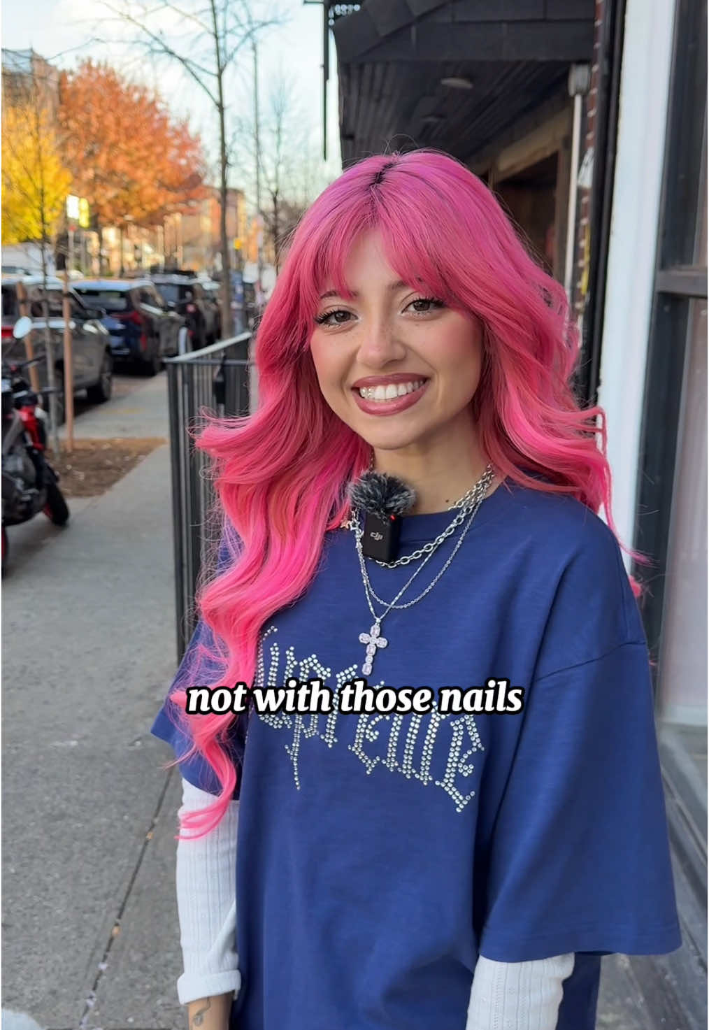 would you get your phone case on your nails? @miranda rae ⭐️  *disclaimer: our services are not free of charge, this is solely for entertainment purposes* #nails #nyc #nycnails #nycnailsalon #krystalohnails 