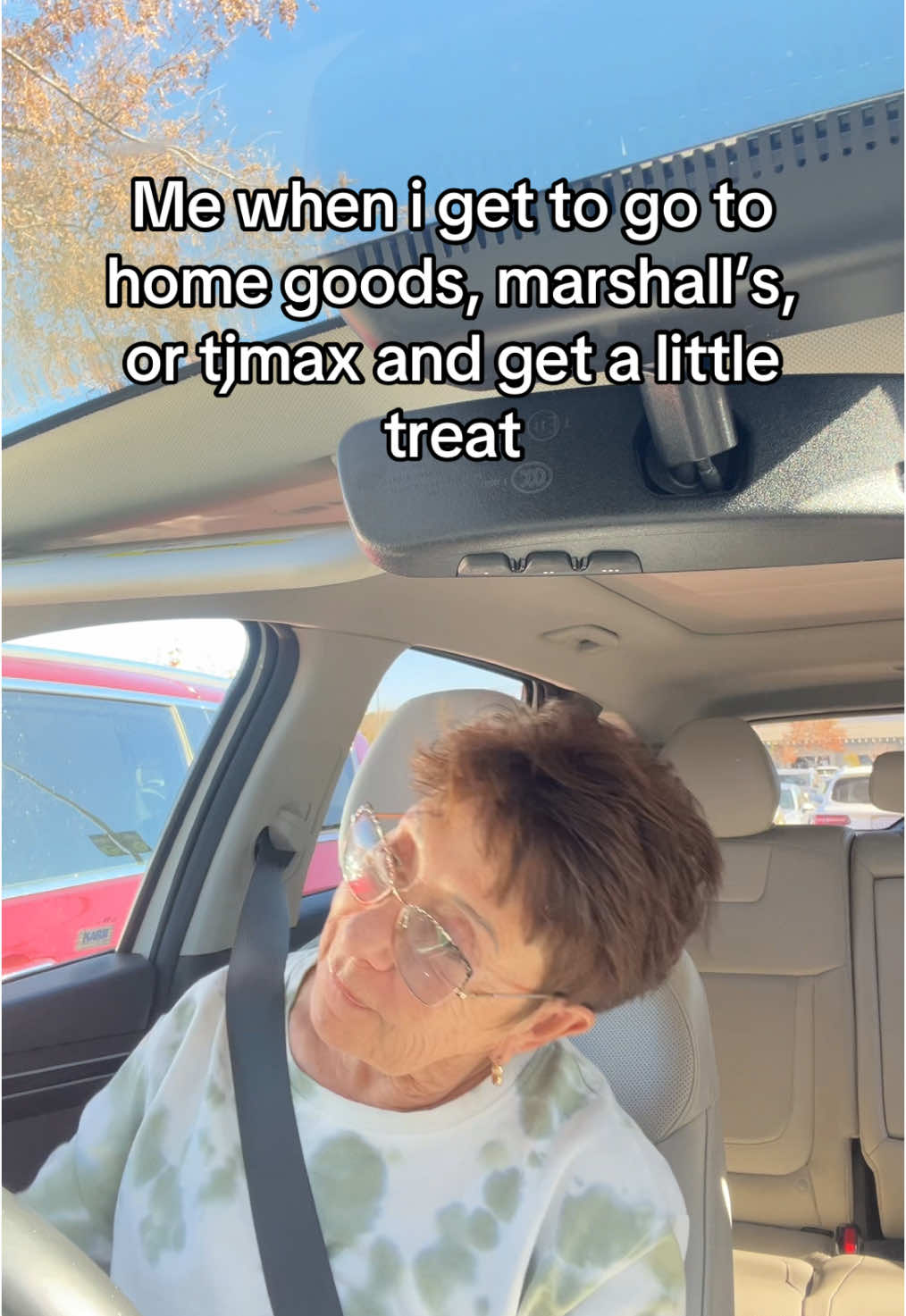 On my way! To spend all my money 😉 #marshallsrun #marshallsfinds #tjmaxx #homegoodrun #homegoods #littletreat #yummy #fyp #relatable #blowup #abcxyz #xyzabc #grandmasoftiktok 