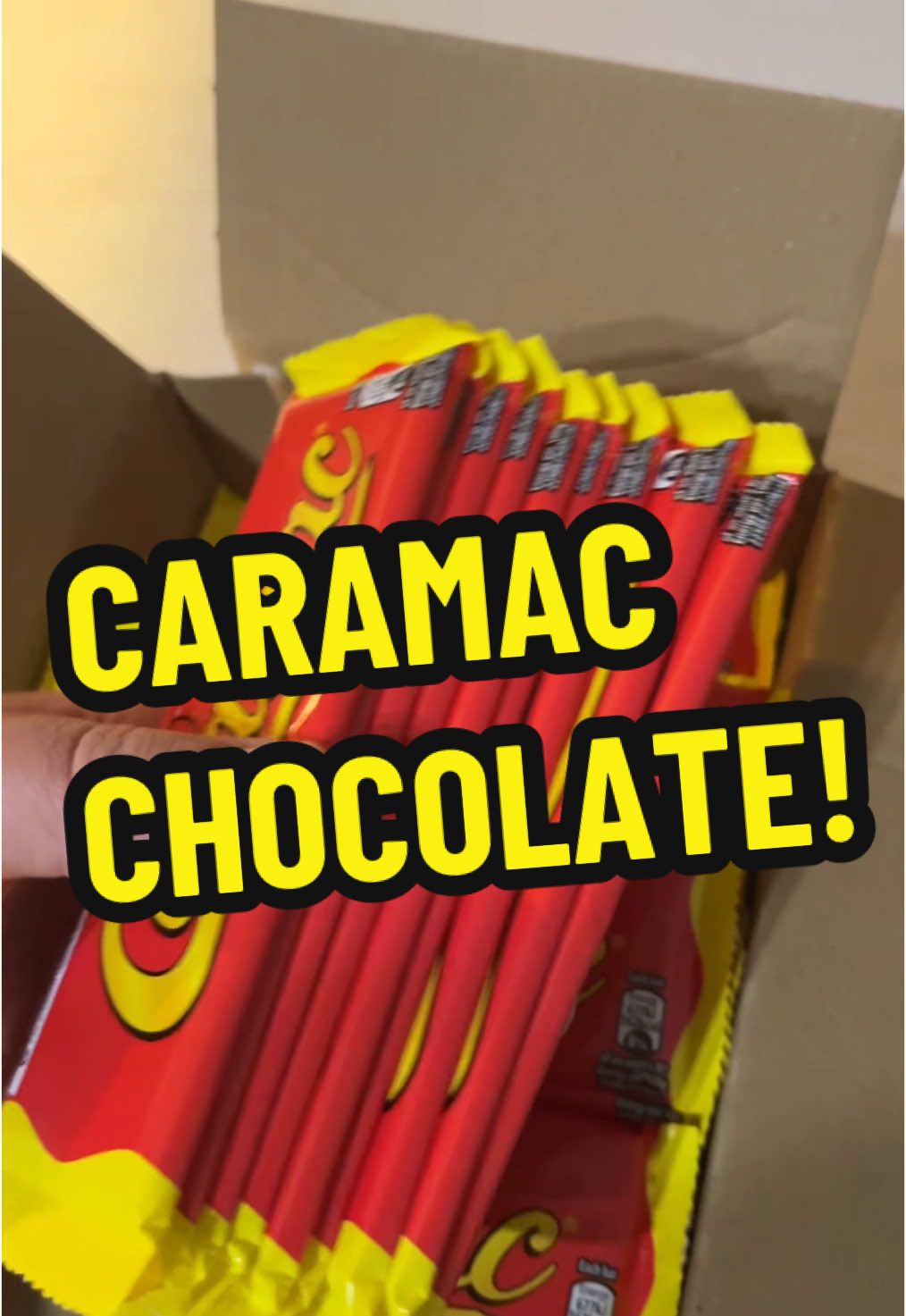 Is Caramac still being produced or not?! BARGAIN! #caramac #chocolate #nestle #tiktokmademebuyit #bulk #wholesale #fyp #viral #myinfluujourney 