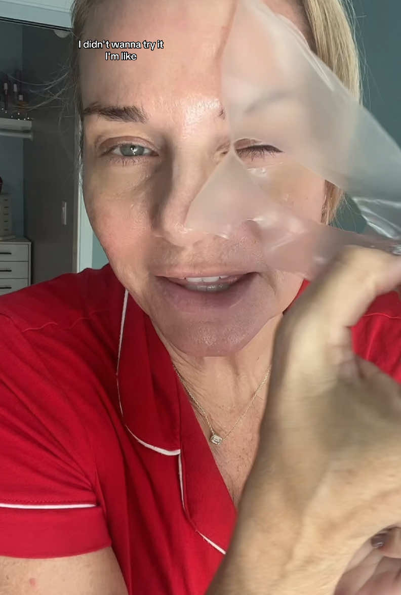 Glass Skin over 50 #glassskinroutine #overnightmask #collagenmask #skincareroutine #womenover50 