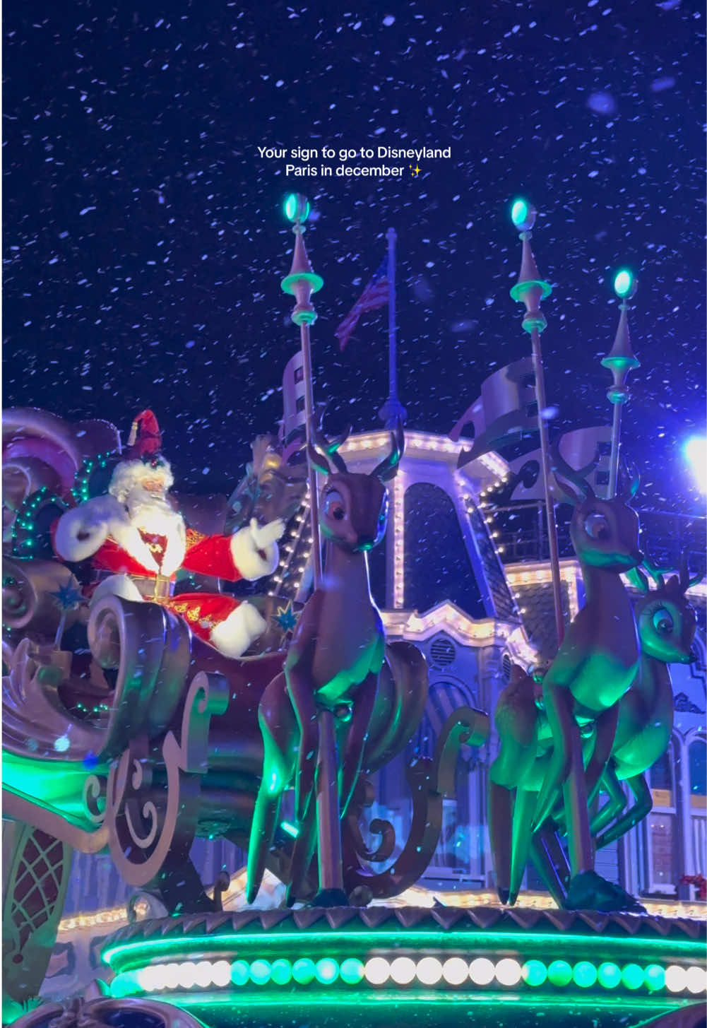 Best ever 🥺 #disneylandparis #christmas 
