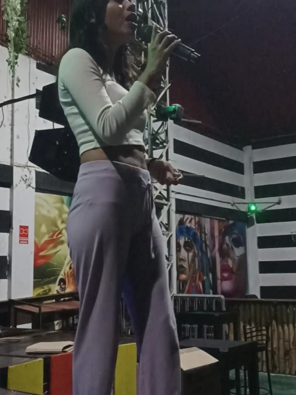 Estuvimos con la linda gente de Uchiza 🌴🎙️ #parati #chiveando #fyp #contenido #blog #musicosentiktok #cumbiaperuana #cantantes #uchiza #sanmartin #selva #canto #cantante 