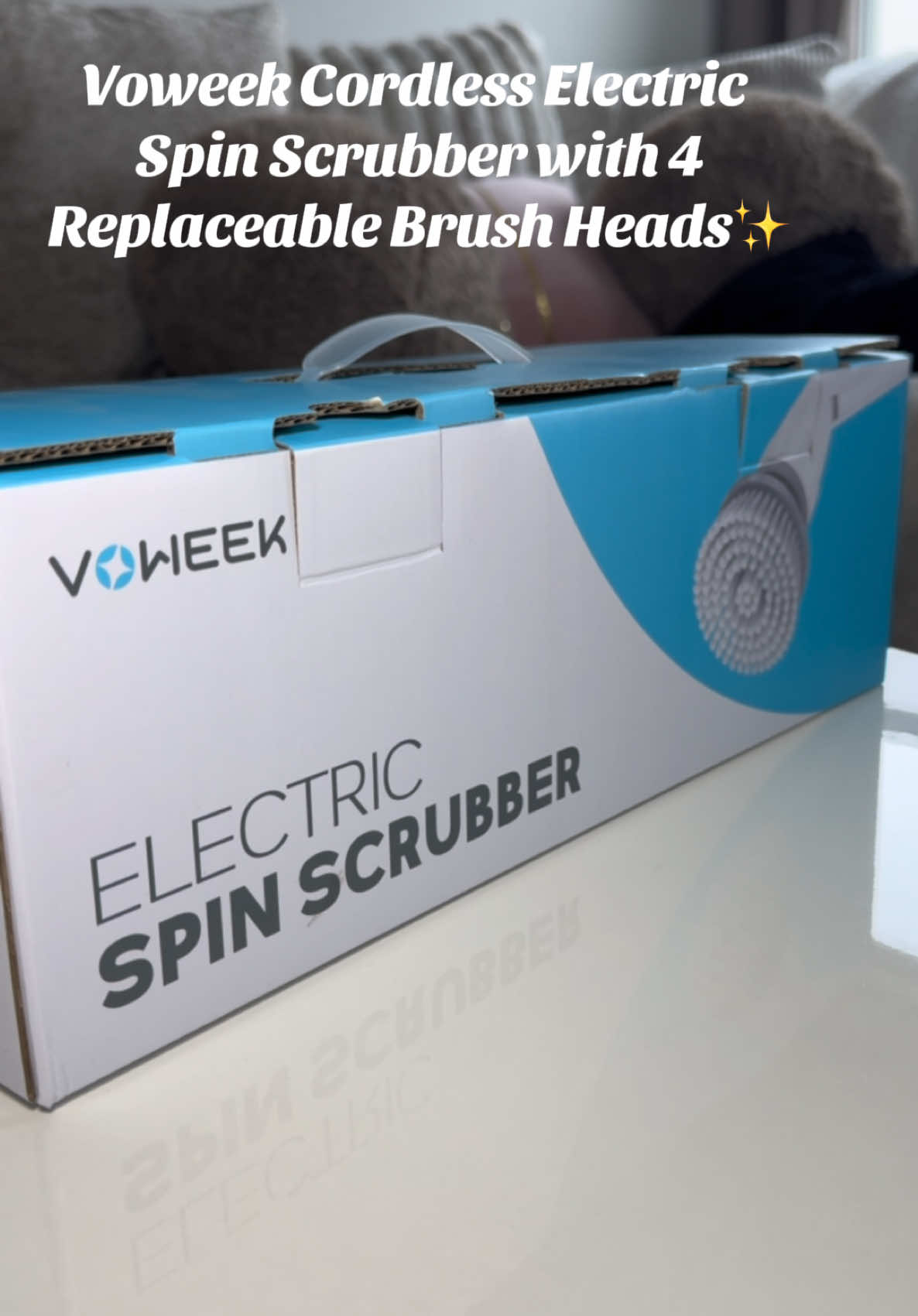 This Voweek Cordless Electric Spin Scrubber is going to make cleaning so much easier 🙌 #voweek #voweekscrubber #voweekelectricscrubber #scrubberbrush #spinscrubber #electricspinbrush #cleaningbrushes 