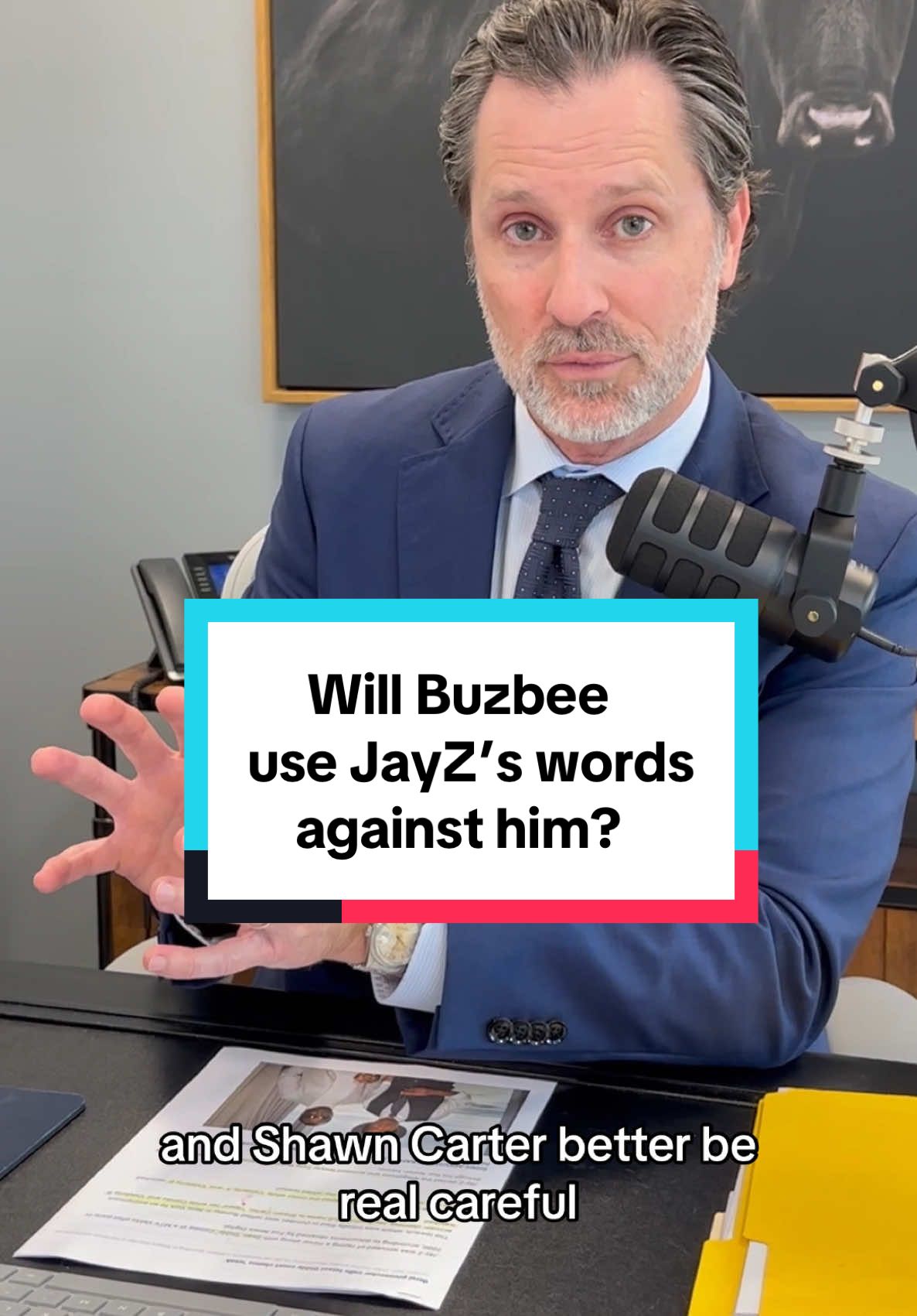 JayZ fired off a response after being named in part of lawsuit Buzbee had brought against Diddy! Will Buzbee use JayZ’s words against him? #news #law #court #attorney #rap 