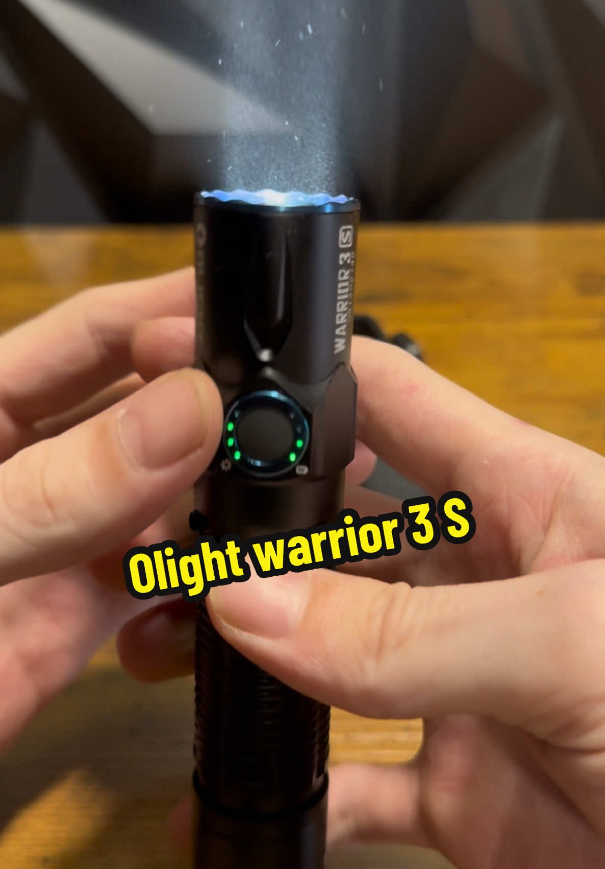 The Warrior 3S is a powerful dual-switch tactical flashlight with a proximity sensor. The cool white LED paired with a TIR optic lens delivers up to 2,300 lumens. It features 6 output settings that can be selected on demand using the side switch. For tactical operations, the dual-stage tail switch allows quick and easy access to the most important settings such as turbo and strobe. The newly adopted proximity sensor drops the brightness level proactively in case of obstruction. The bezel is also less aggressive than before for a more comfortable pocket-carry experience. Its tailcap is compatible with an optional lock-on dual-button remote switch for WML application. Powered by a 5000mAh 21700 battery, it charges easily by the MCC3 cable. The 4-level battery and brightness indicators around the side switch always keep you informed about its status. The Warrior 3S is a do-it-all tactical flashlight that will guide you through any situation. #olight #olightflashlight #derickhughes #lifetimewarranty #edcflashlight #olightup2025 #olightwarrior3s 