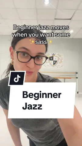 Some beginner jazz moves for you to try out when you’re feeling sassy ✨ or to add into your choreo!  Let me know what you think 🤗 did I miss any of your faves? #danceforbeginners #dancebasics #danceteachersoftiktok #dancetutorial #jazzdance 