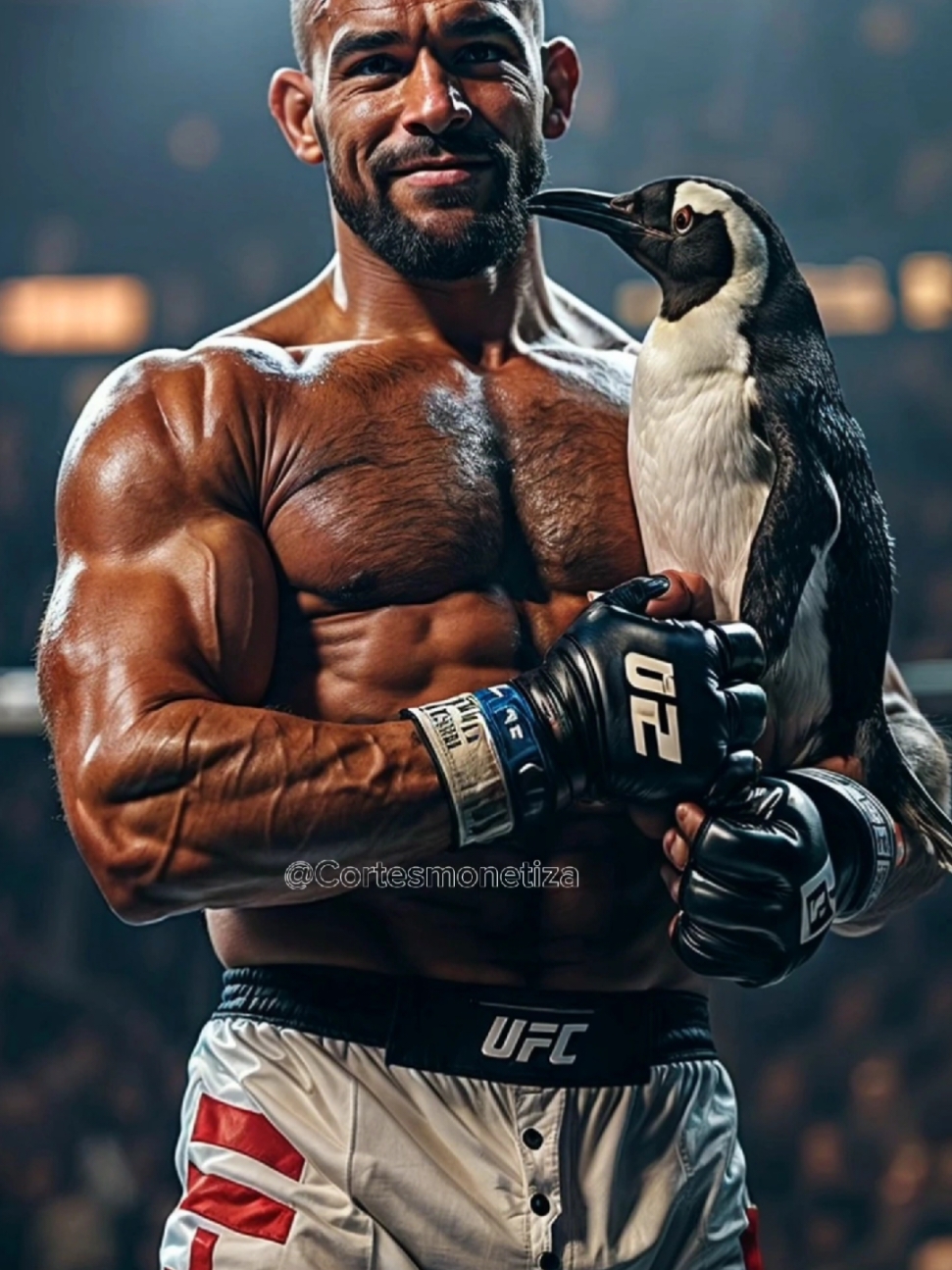 FUSION ANIMALS HYBRIDS UFC. #fusion #hybrids #animals #UFC #ai @CORTESMONETIZA 