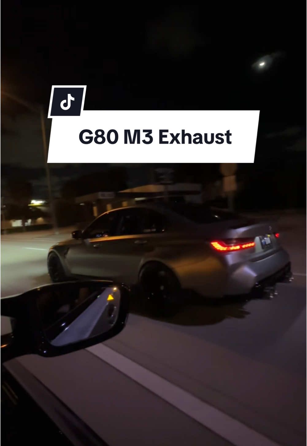 Thoughts on the BMW G80 M3 Exhaust? . . . . #bmwexhaust #bmwm3 #g80m3 #m3competition #fy #creatorsearchinsights 