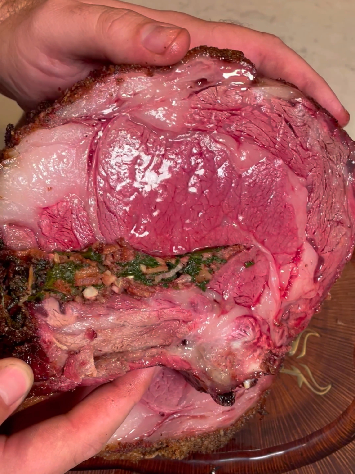 Stuffed Prime Rib