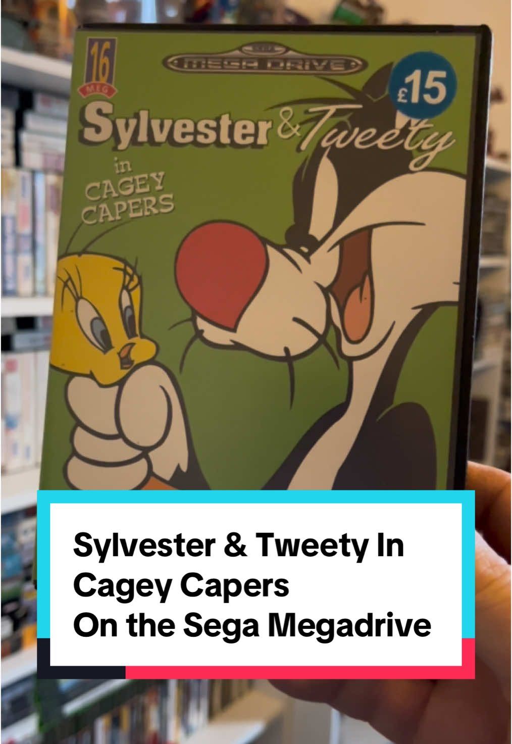 Sylvester & Tweety In Cagey Capers on the Megadrive  Most looney tune games are great on the Megadrive im still undecided on this one tho  #sylvesterandtweetyincageycapers #looneytunes #segamegadrive #segagenesis #megadrive #sega #gamersunite #retrogaming #fyp #GamingOnTikTok #gamersoftiktok #nostalgia #memoryunlocked #corememoryunlocked #teamnostalgia 