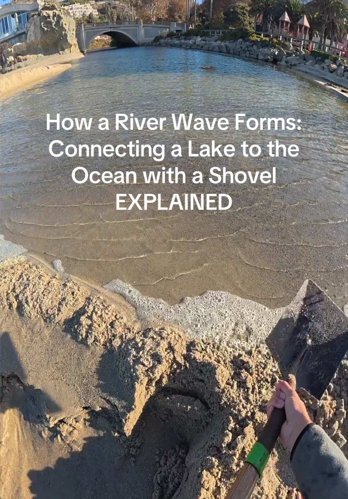 Ever wondered how a river wave forms? In this video, we’ll show you the entire process from start to finish. Using just a shovel, we connect a lake to the ocean and watch as nature takes over to create something amazing. We’ll also dive into why we do this and the impact it has on the environment. It’s a fascinating look at how water flows.  Assisting on the explanation @SoLagLocal 