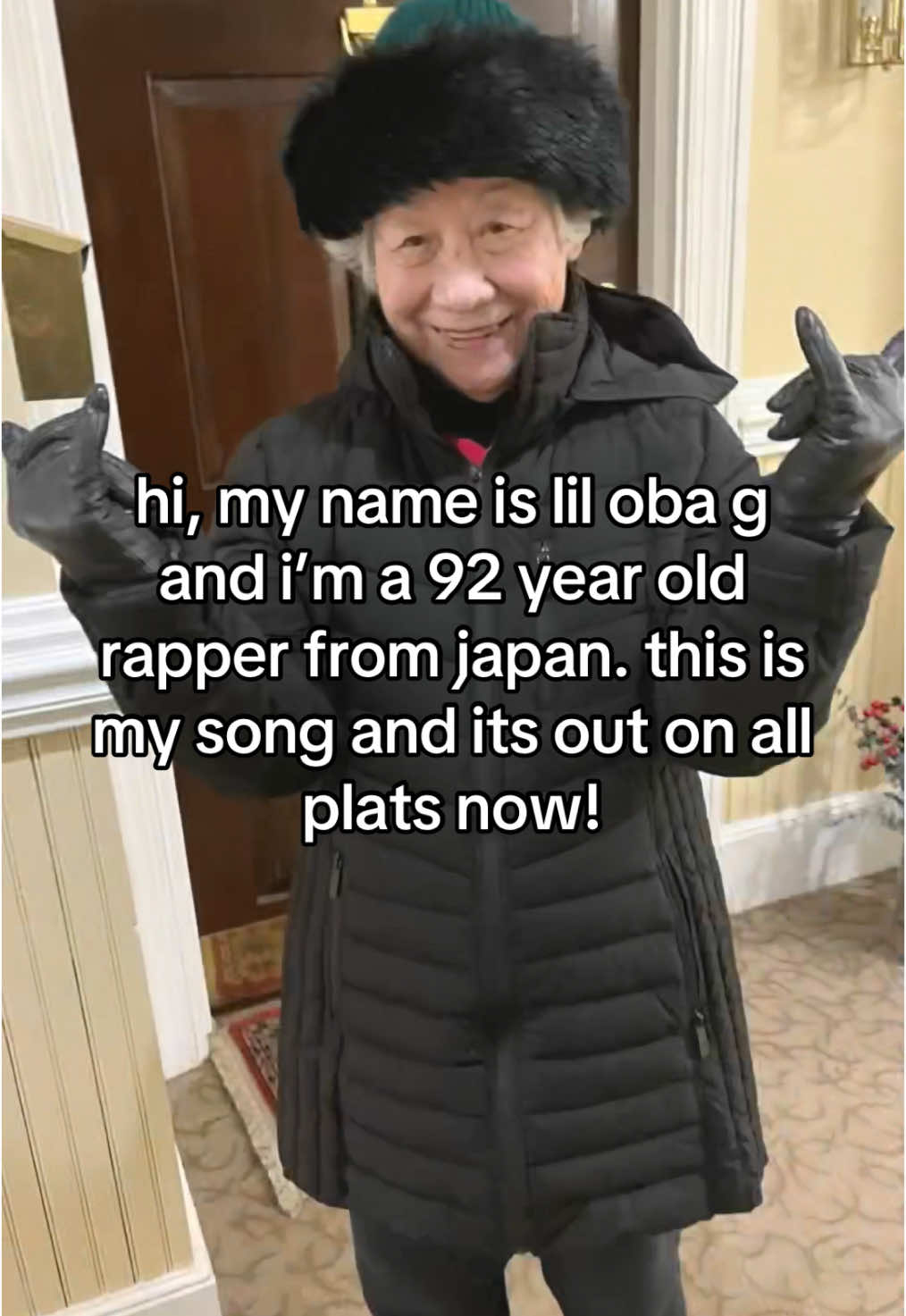 lil oba xmas special out now! #lilobag #fyp #grandma #92yearsold #rapper #undergroundrap #underground #1932 #fypage #funny #viral #trend #blowthisup 