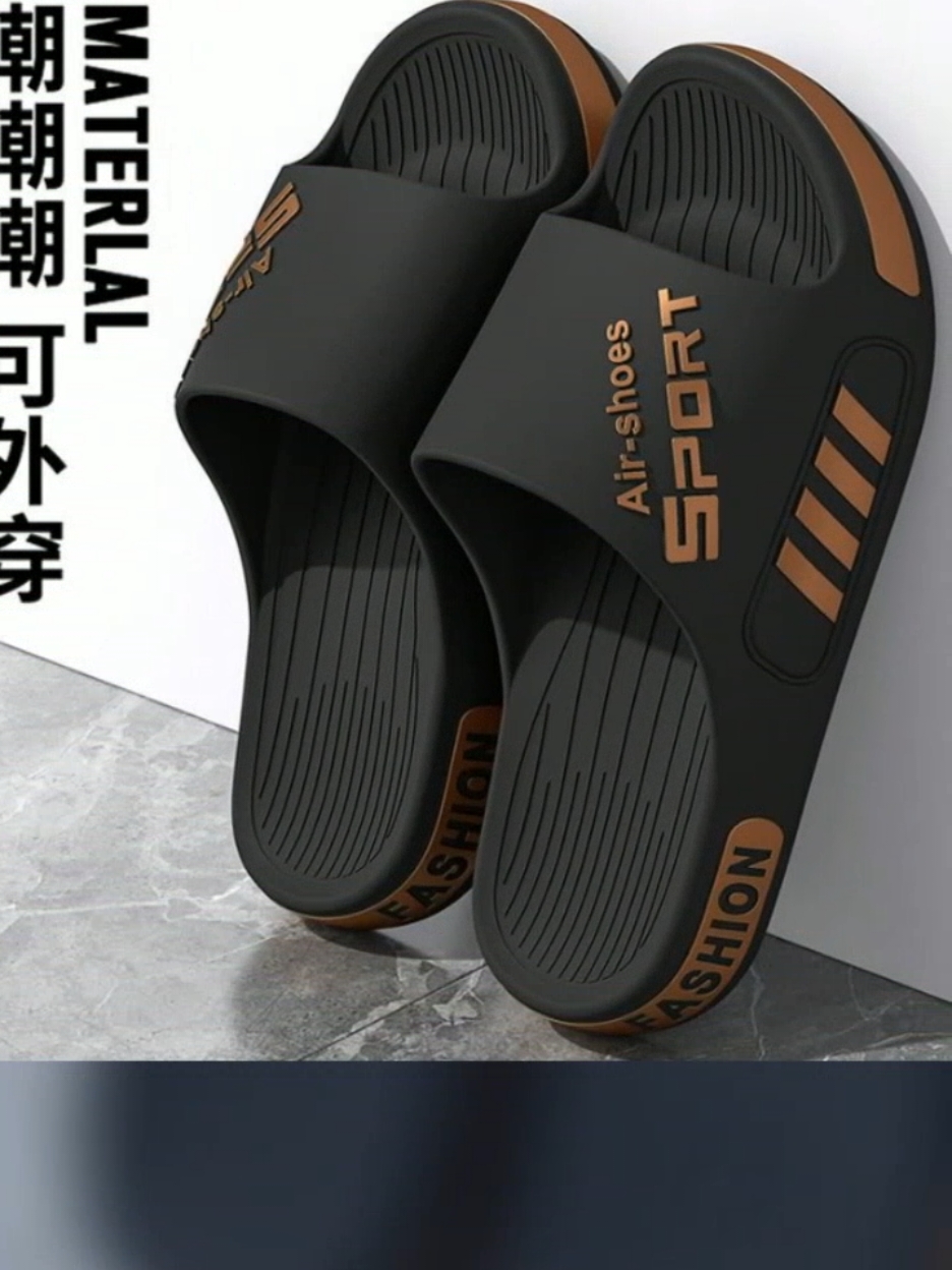 2024 Sports Slippers Men'S 2024 Summer Outdoor Non-Slip Non-Stinky Feet Thick Bottom Indoor Home Plus Size Slippers Men'S under ₱376.00#sport #outdoor #slippers #Home #plussize 