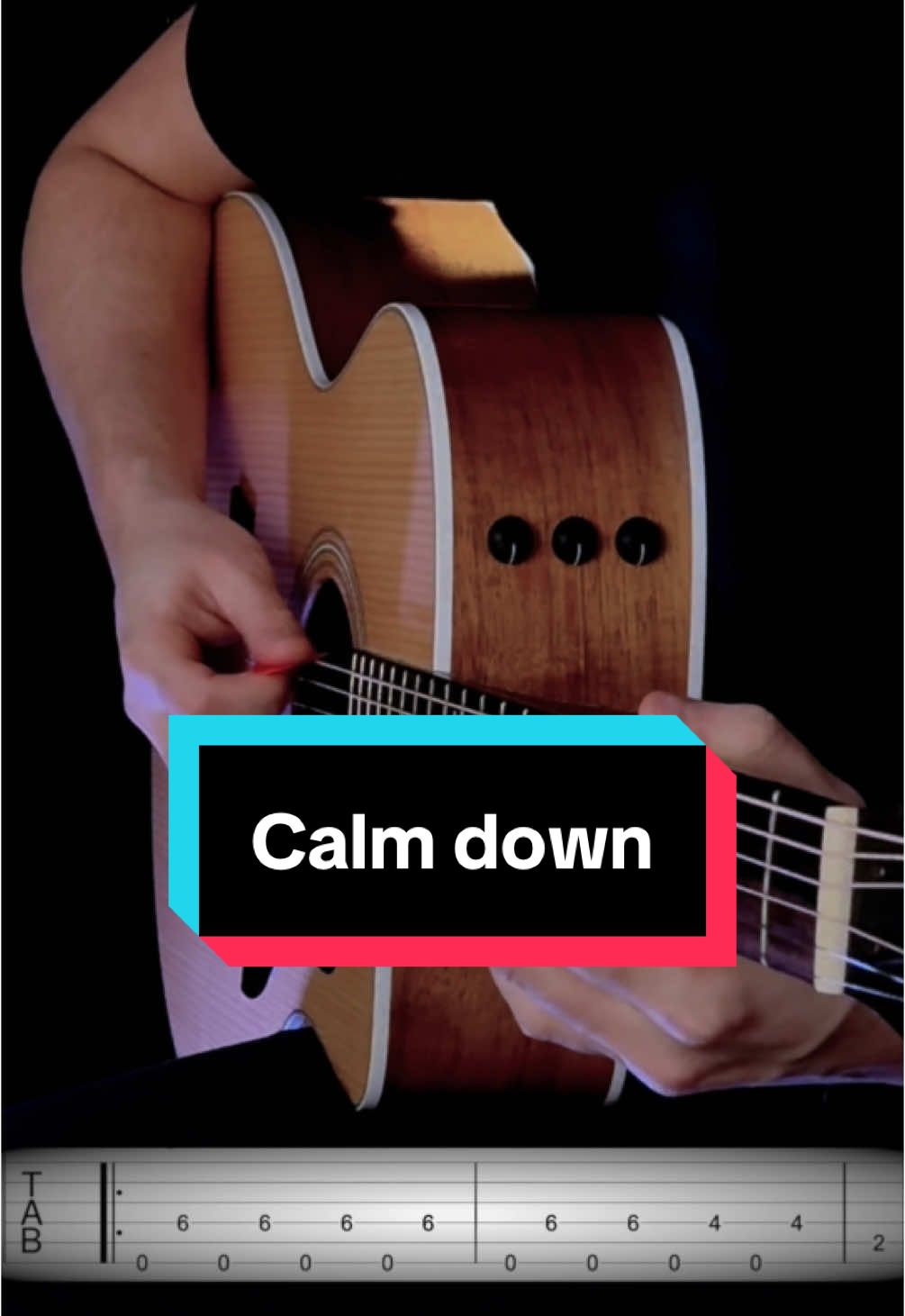 Calm Down - Rema - #guitar #guitarra #howtoplayguitar #guitartutorial #6string #music #fypシ